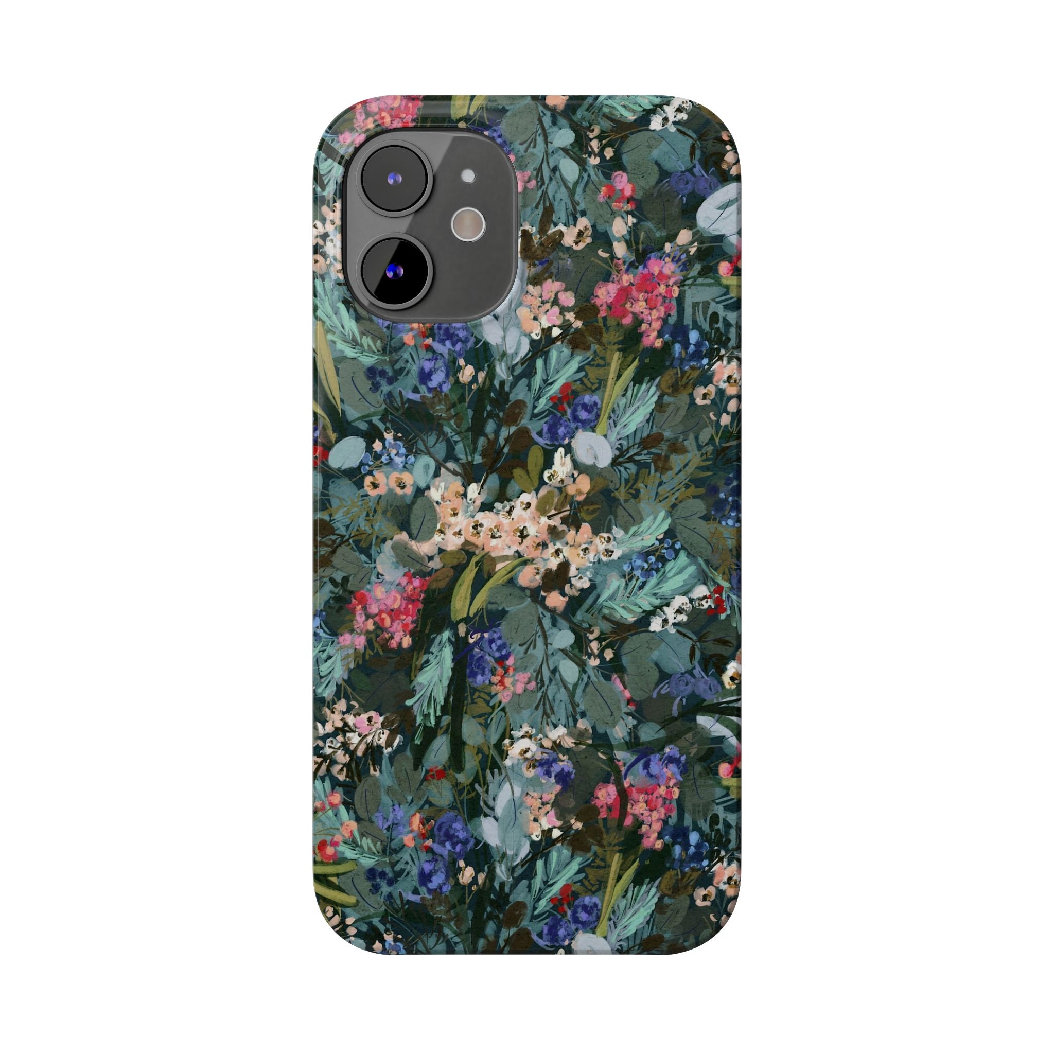 Winter Berry Slim Phone Case