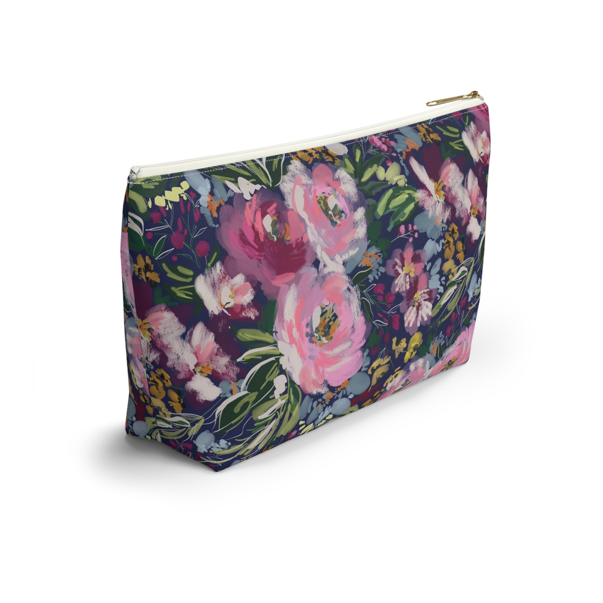 Haven Striped Monogrammed Mahjong Tile Pouch