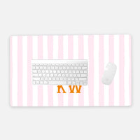 Primrose Monogrammed Desk Mat - Large (24" x 14")