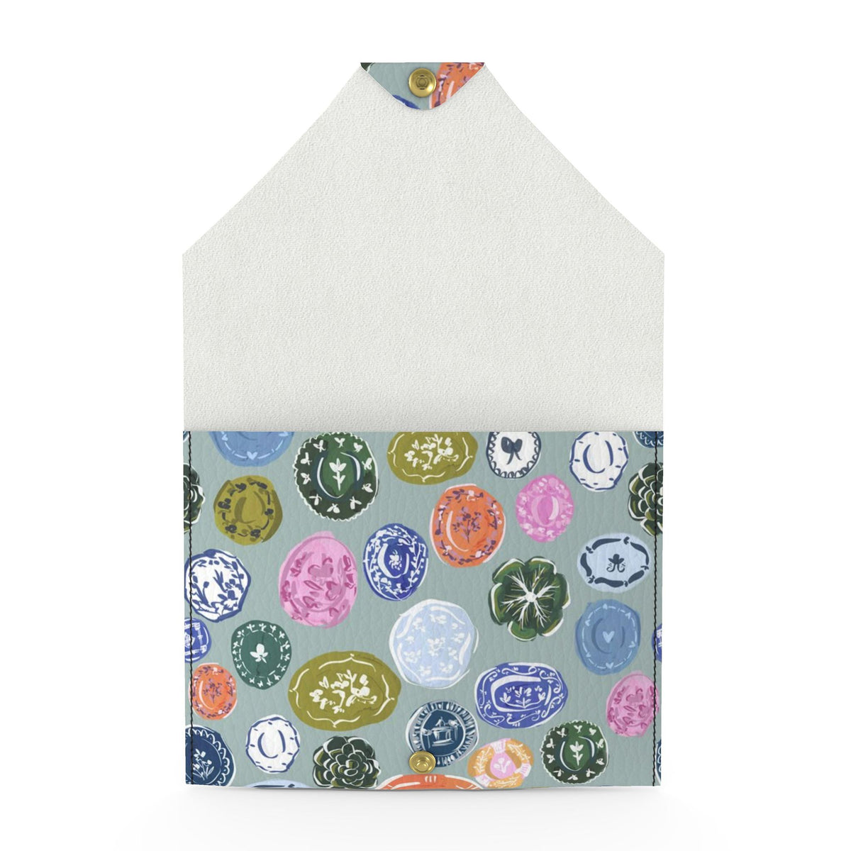 Willow Vegan Leatherette Mahjong Card Holder