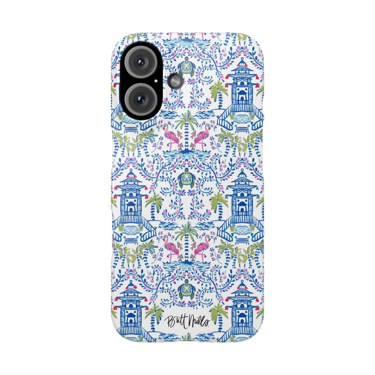 Colorful Chinoiserie Slim Phone Case