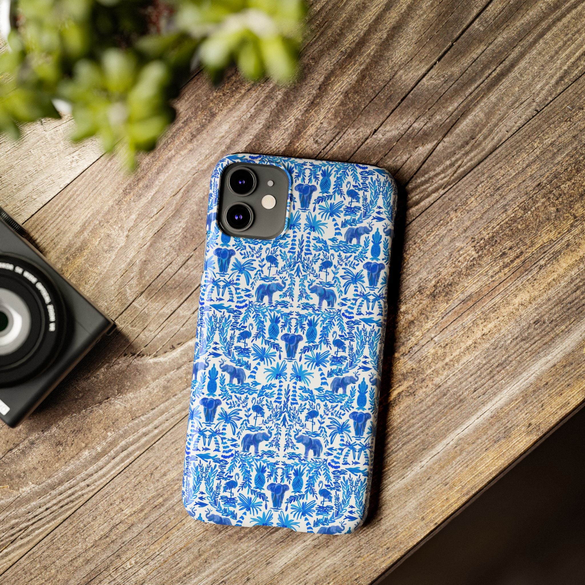 Elephant Fun Slim Phone Case