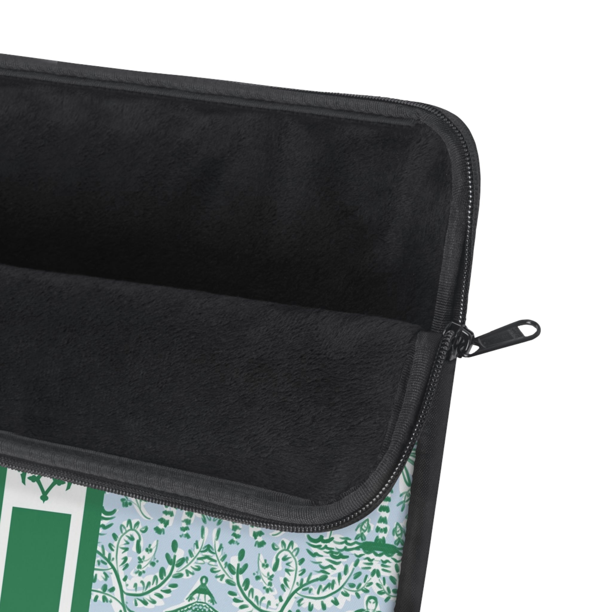 Chinoiserie Palms Monogrammed Laptop Sleeve