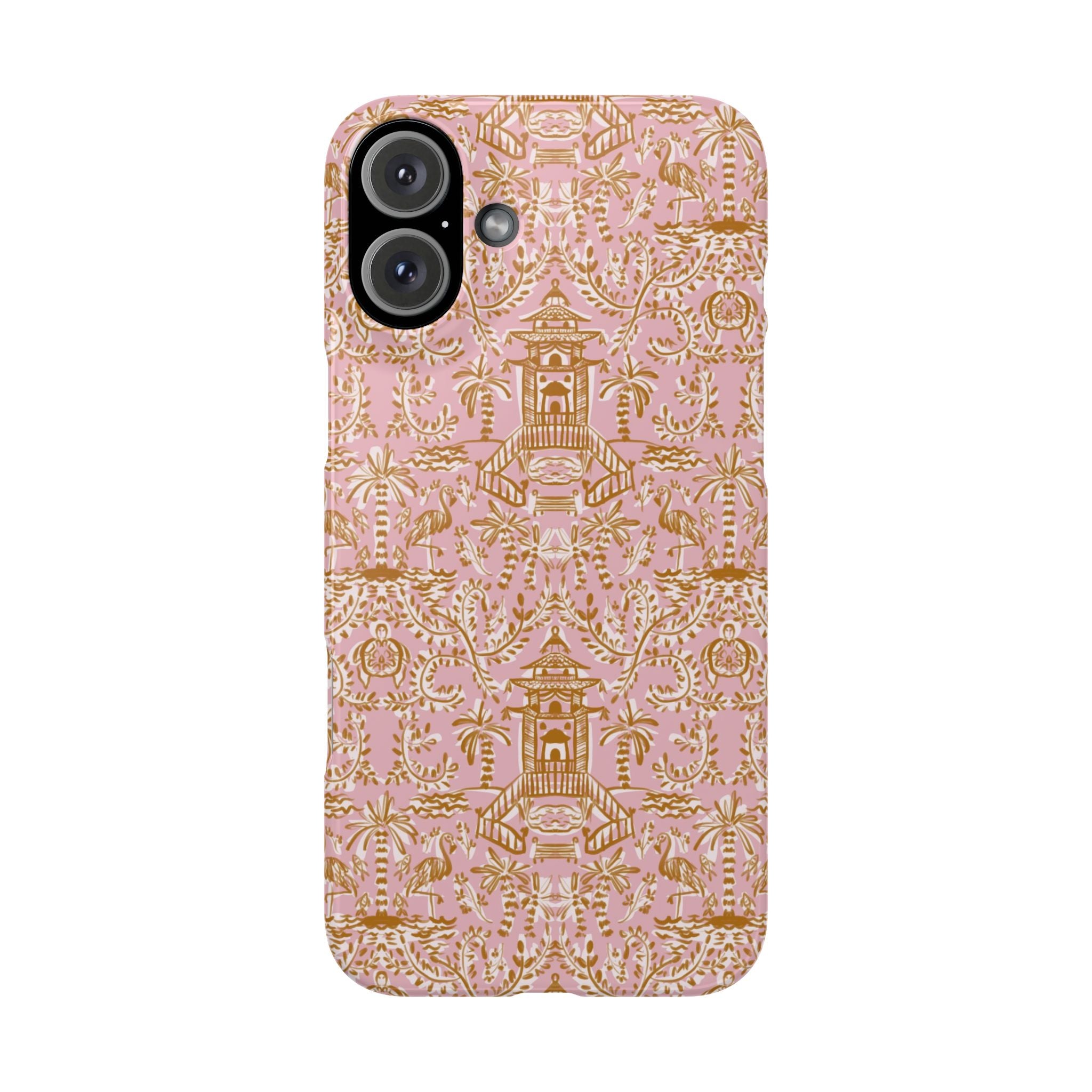 Soirée Pink Slim Phone Case