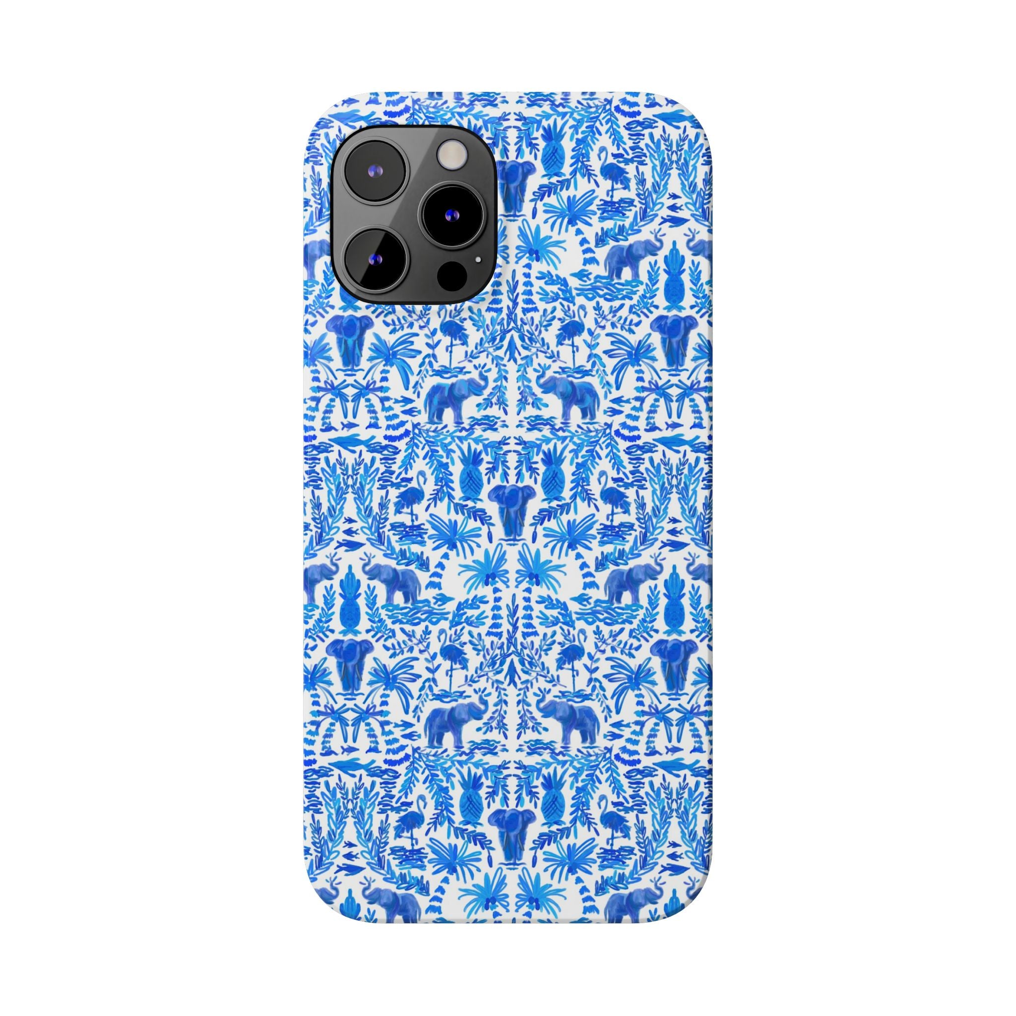 Elephant Fun Slim Phone Case