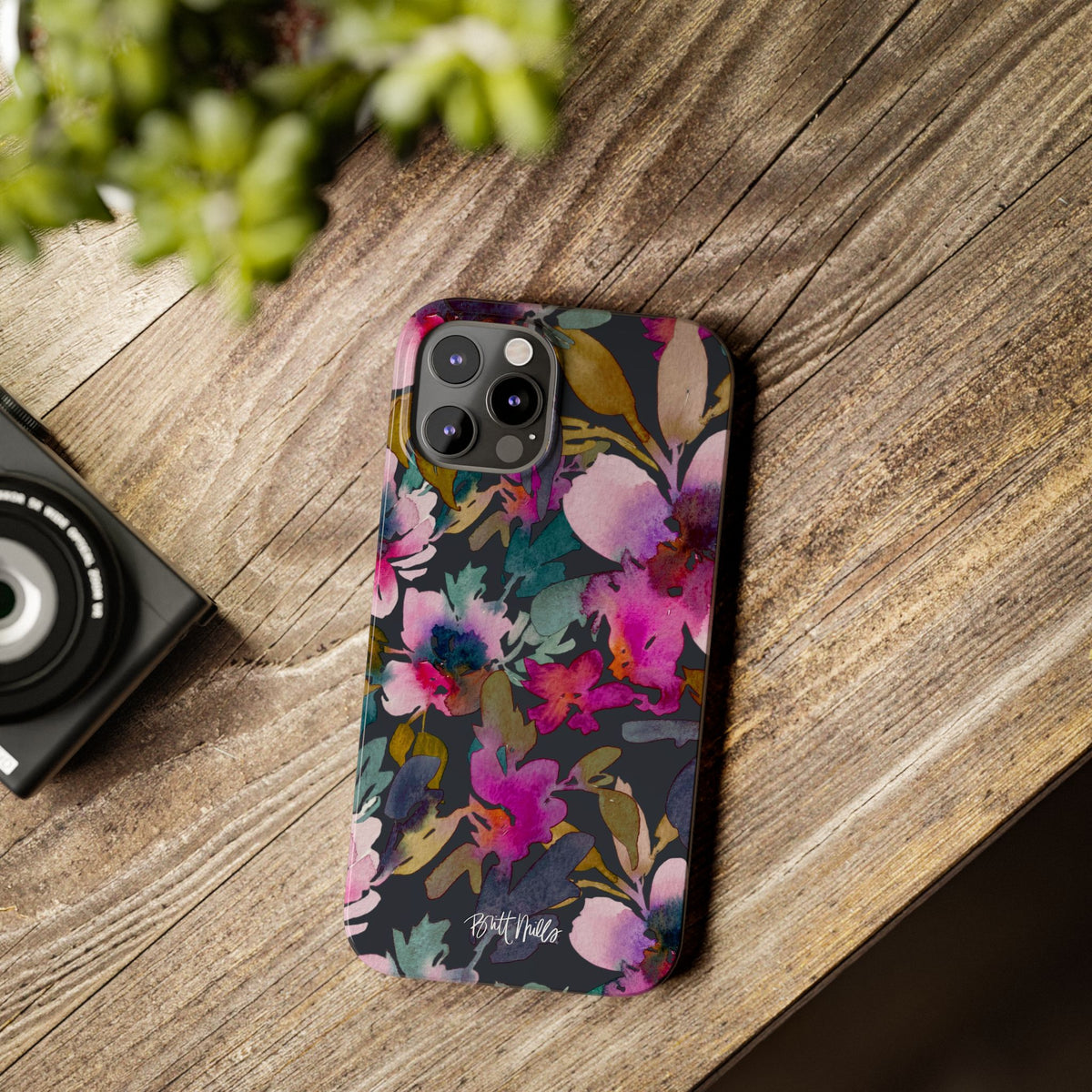 Flourish Slim Phone Case
