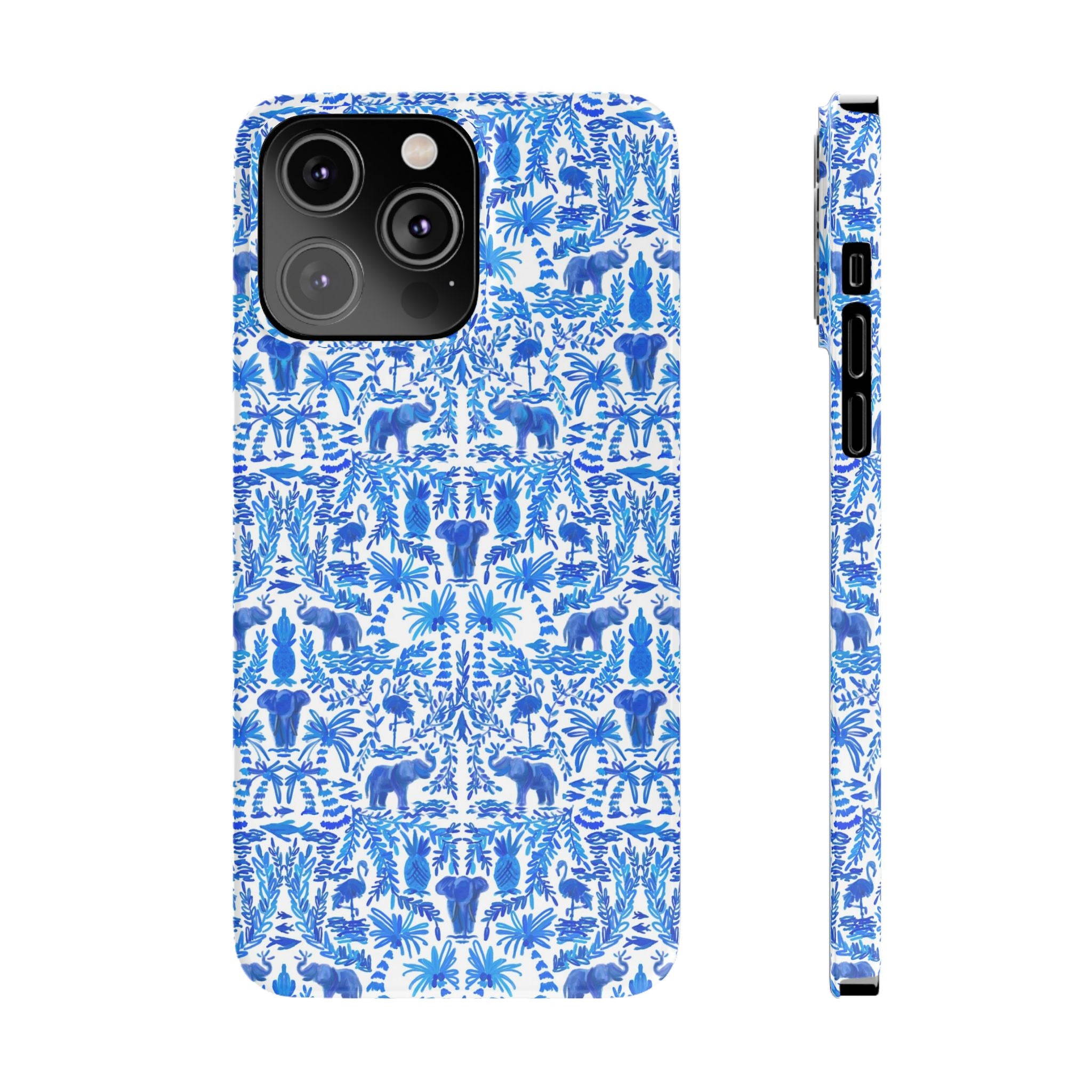Elephant Fun Slim Phone Case
