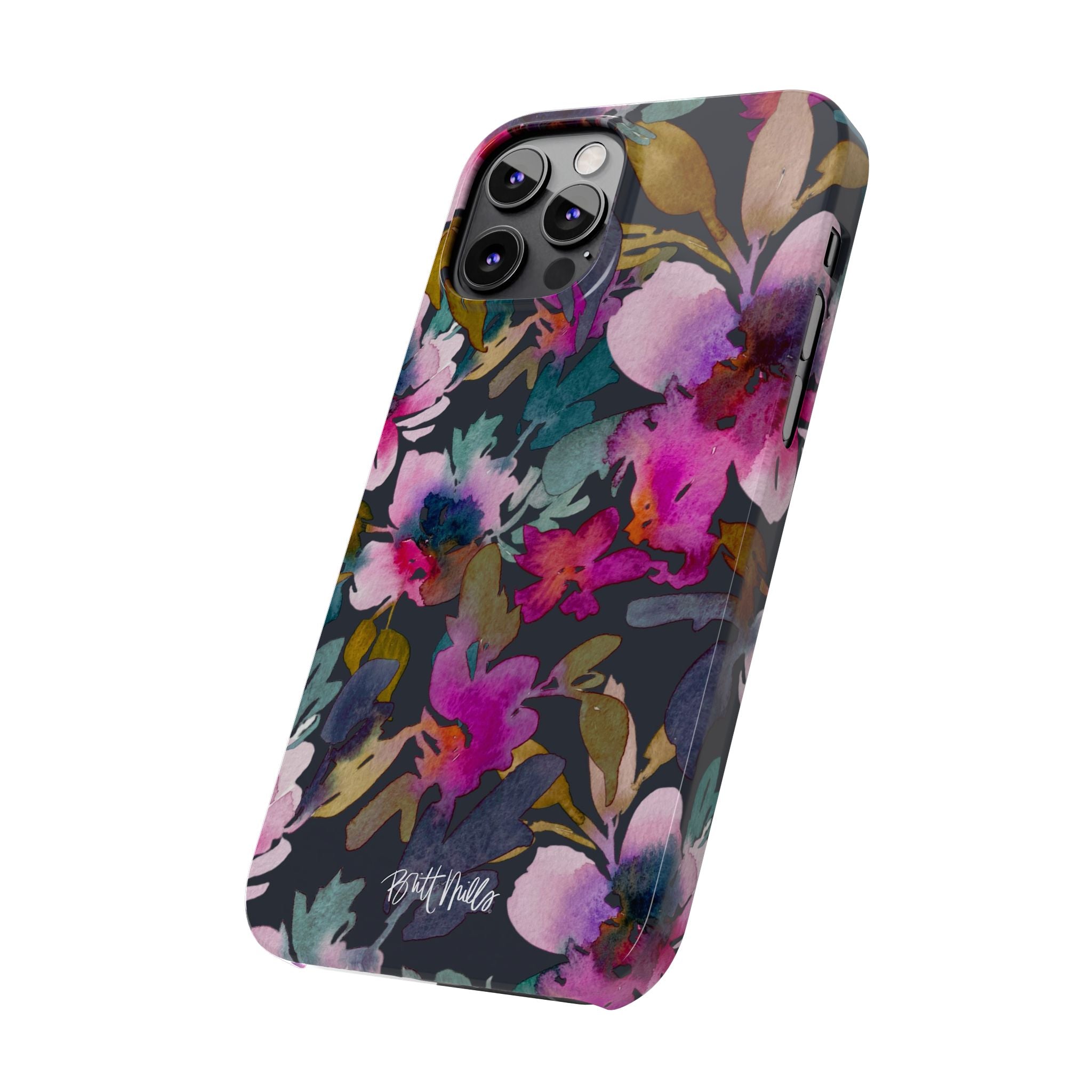 Flourish Slim Phone Case