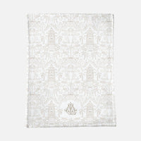 Palm Beach (Sand) Monogrammed Baby Blanket