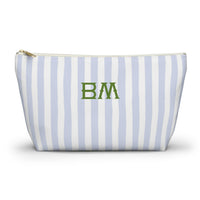 Seaside Stripes Monogrammed Pouch