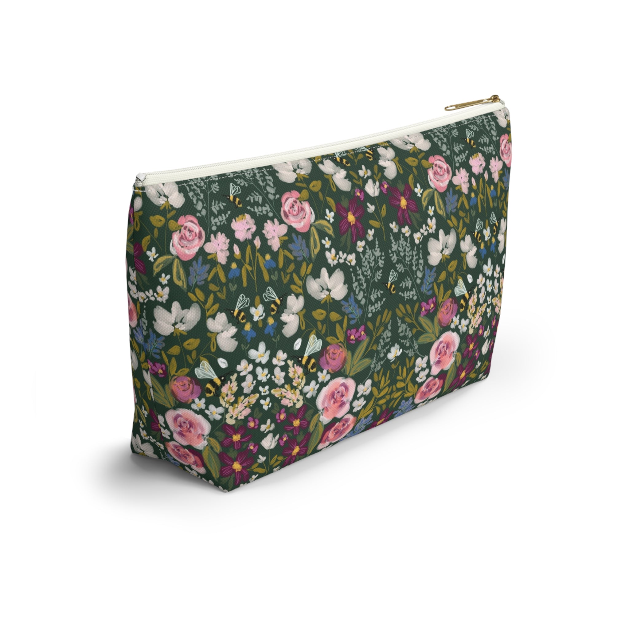 Gardens Monogrammed Mahjong Tile Pouch