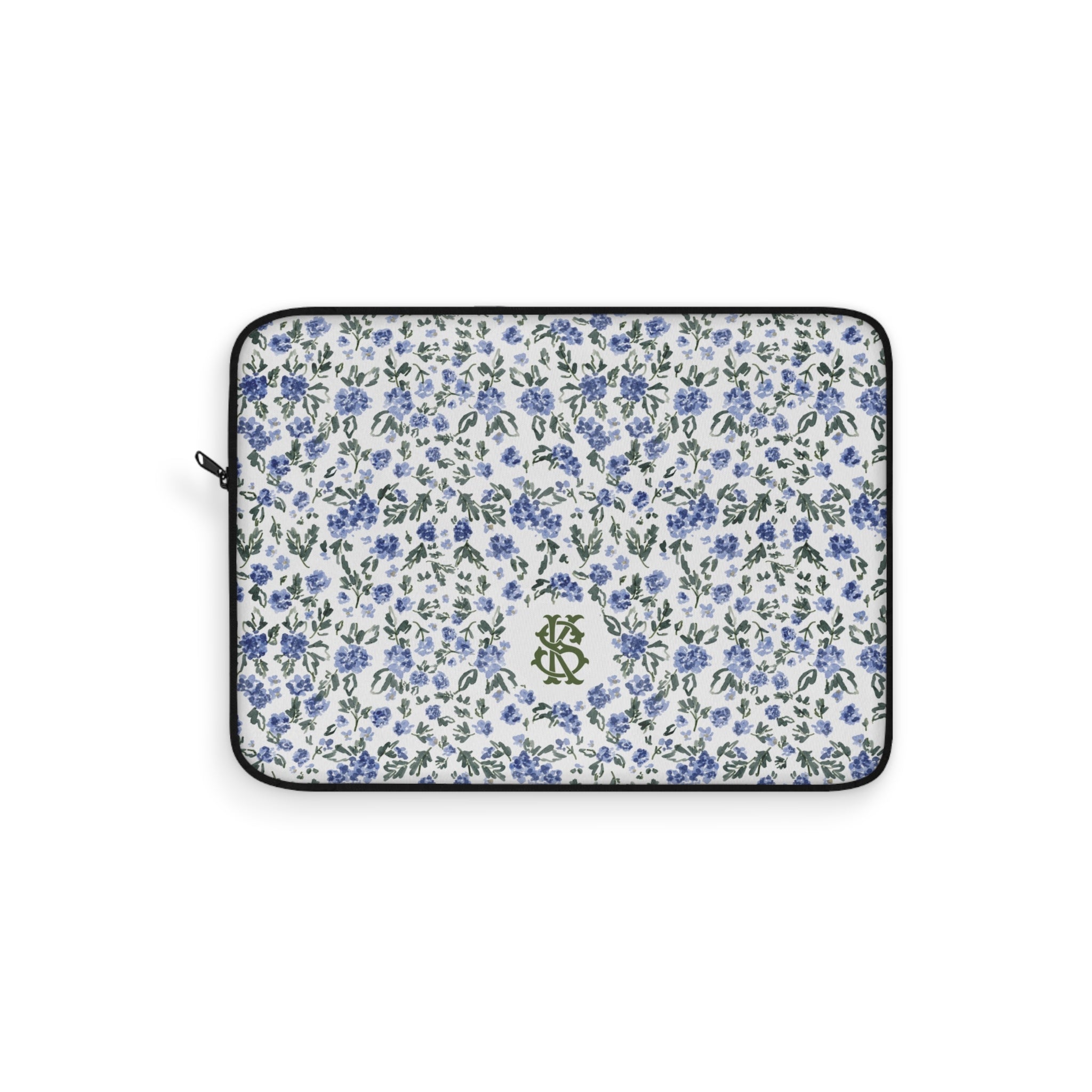 English Countryside Monogrammed Laptop Sleeve