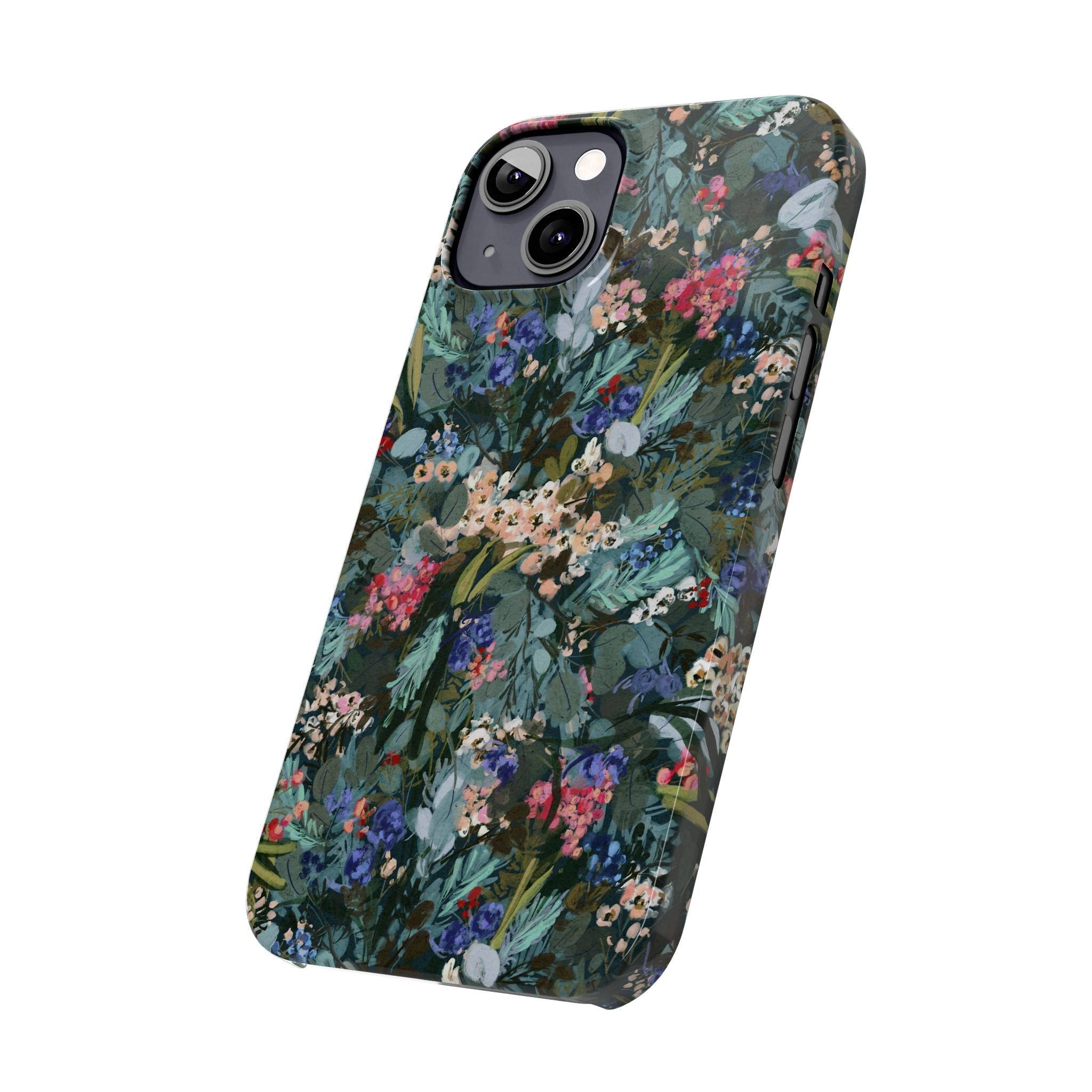 Winter Berry Slim Phone Case