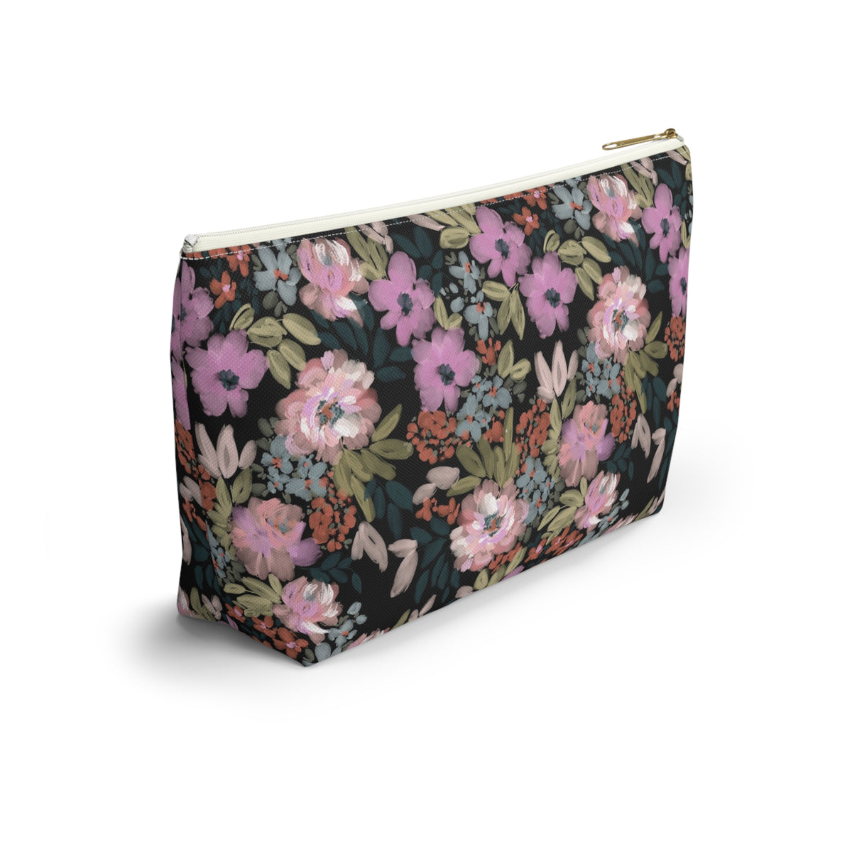 Viola Striped Monogrammed Mahjong Tile Pouch