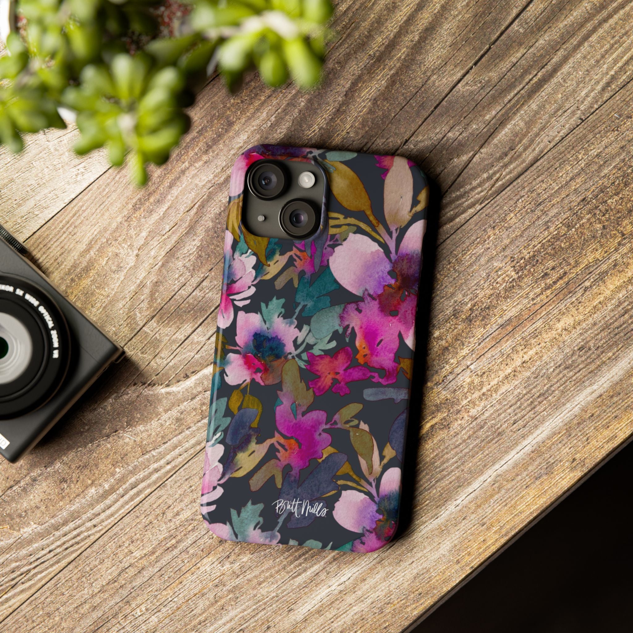 Flourish Slim Phone Case