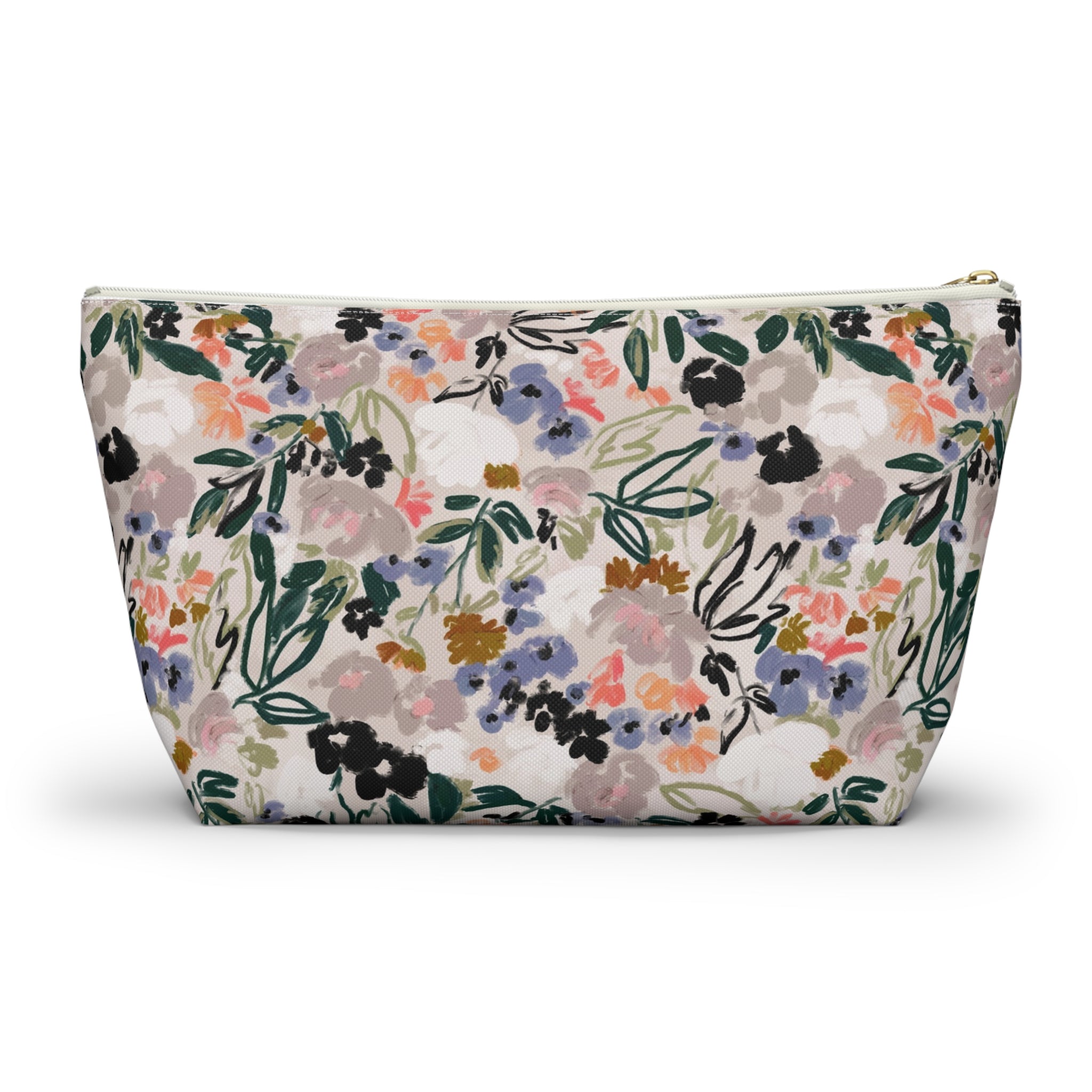 Quinn Striped Monogrammed Mahjong Tile Pouch