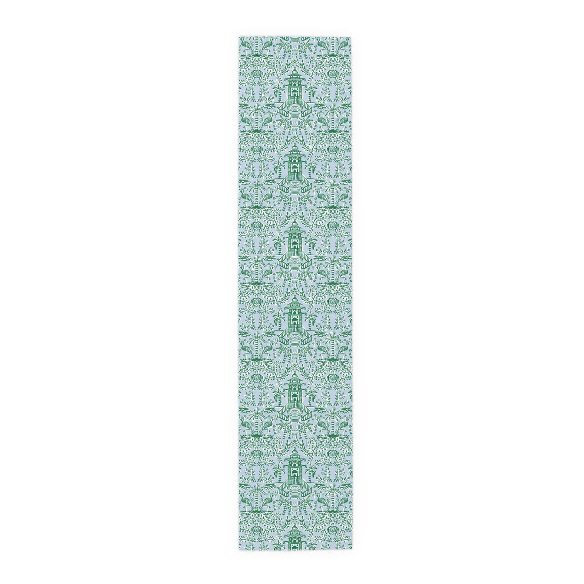 Chinoiserie Palms Table Runner