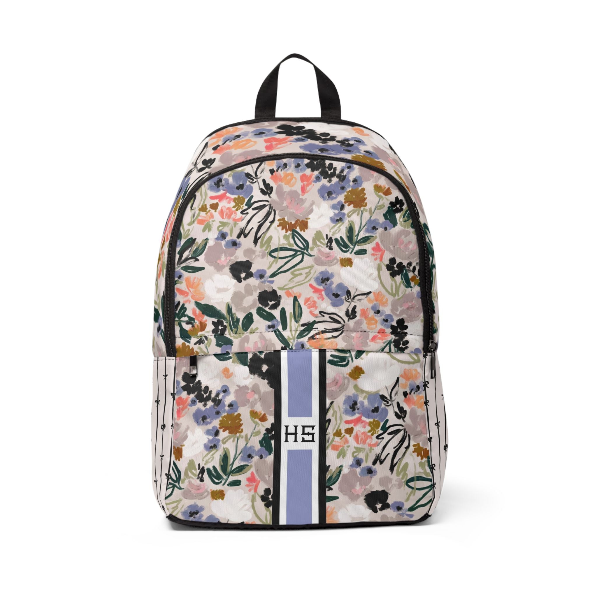 Quinn Monogrammed Kid's Backpack