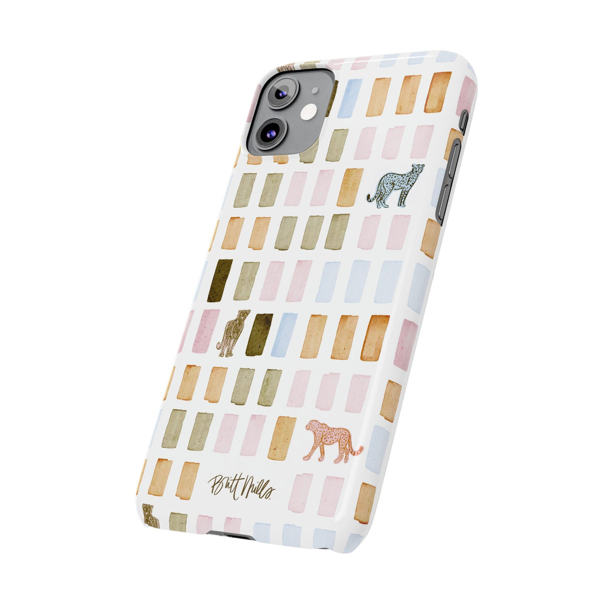 House Print Slim Phone Case