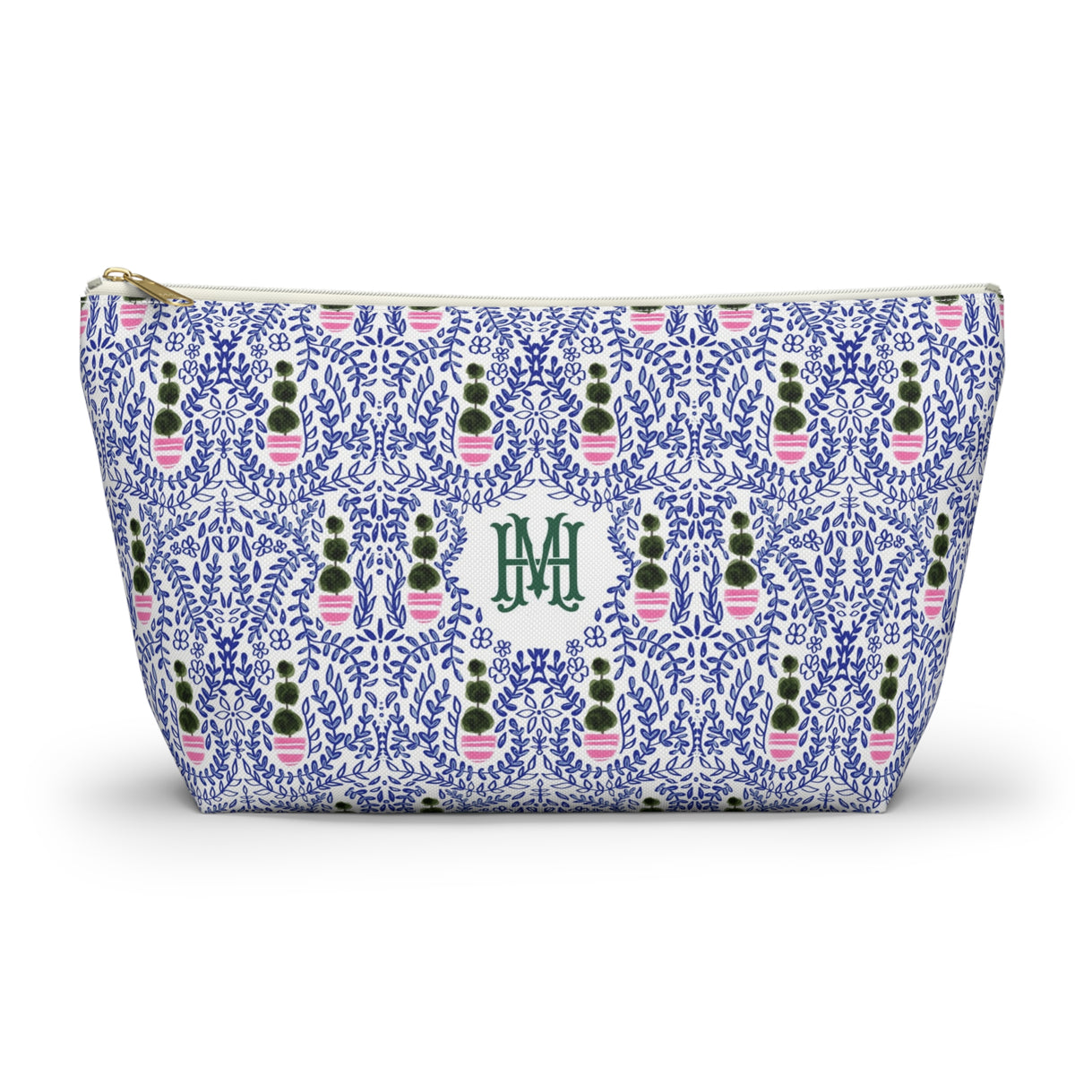 Augusta Monogrammed Pouch