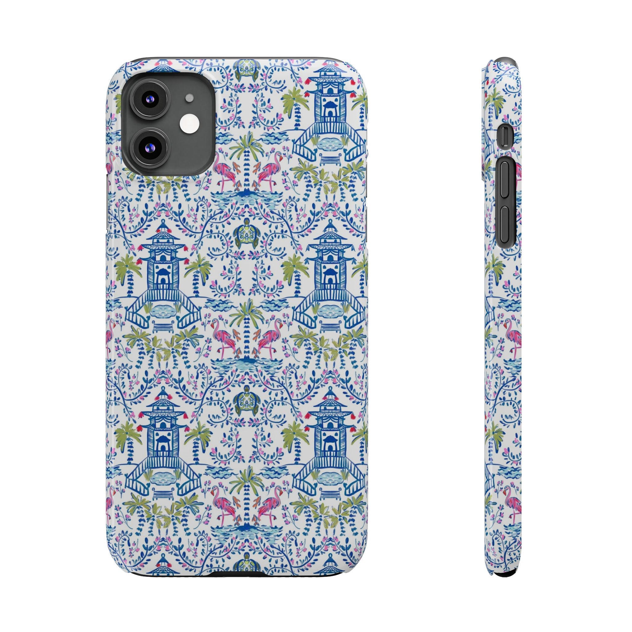 Colorful Chinoiserie Slim Phone Case