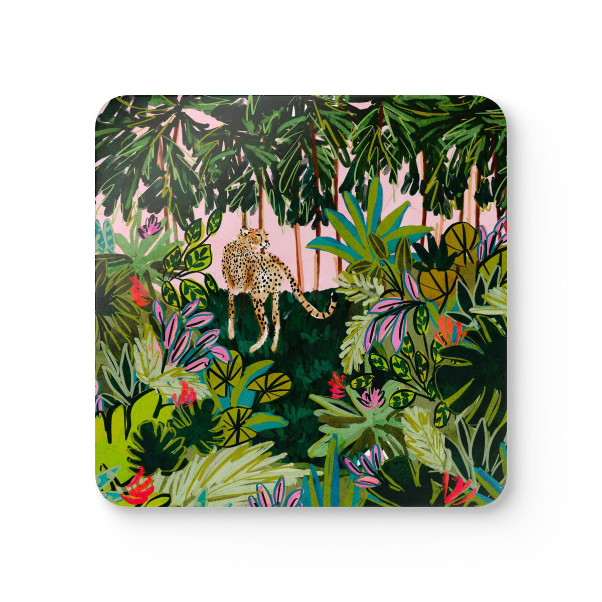 Emerald Mirage Coaster Set (Set of 4)