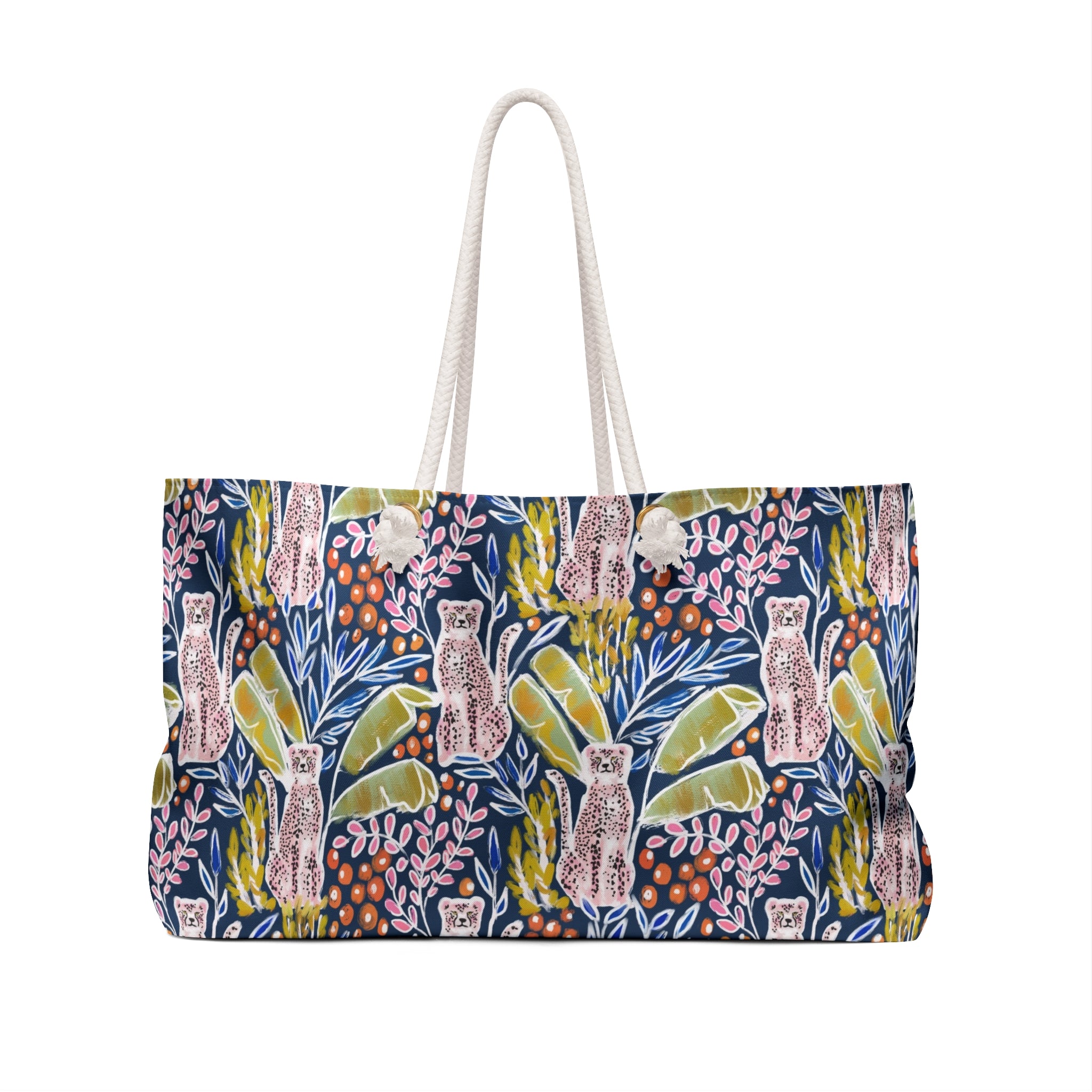 Regency Striped Monogrammed Mahjong Bag