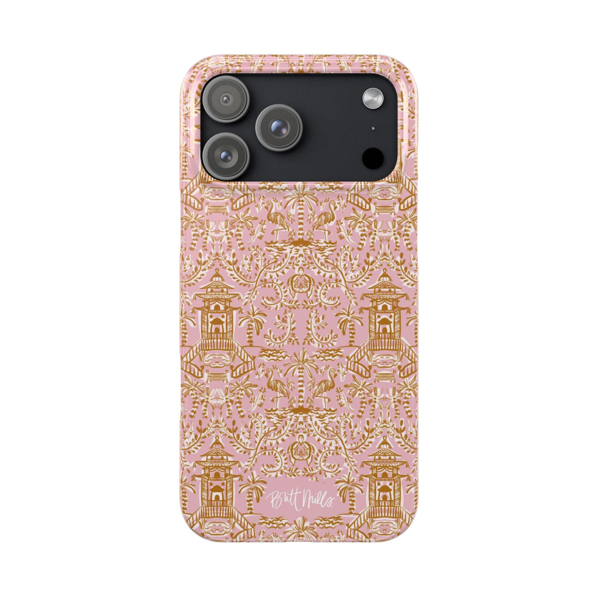 Soirée Pink Slim Phone Case