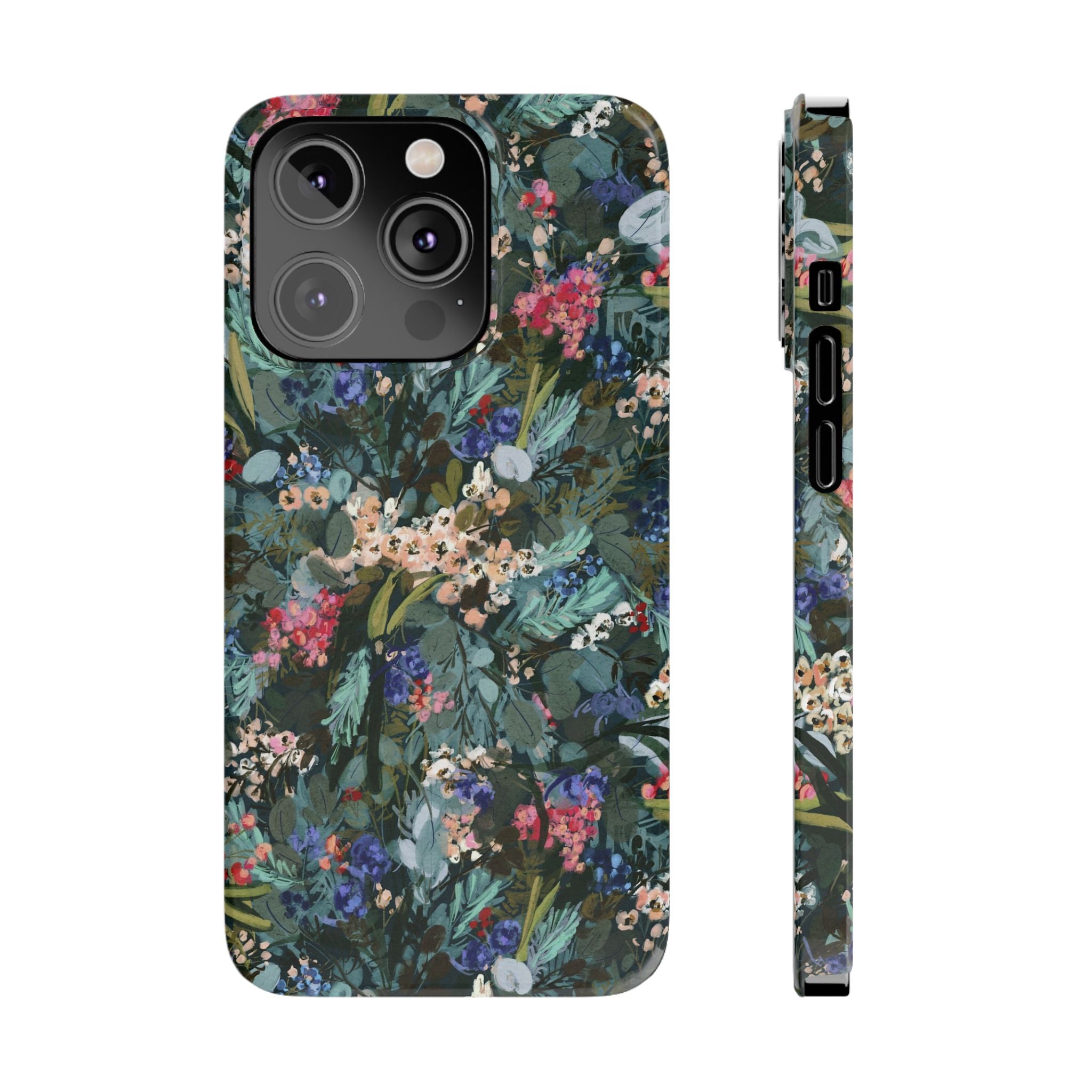 Winter Berry Slim Phone Case