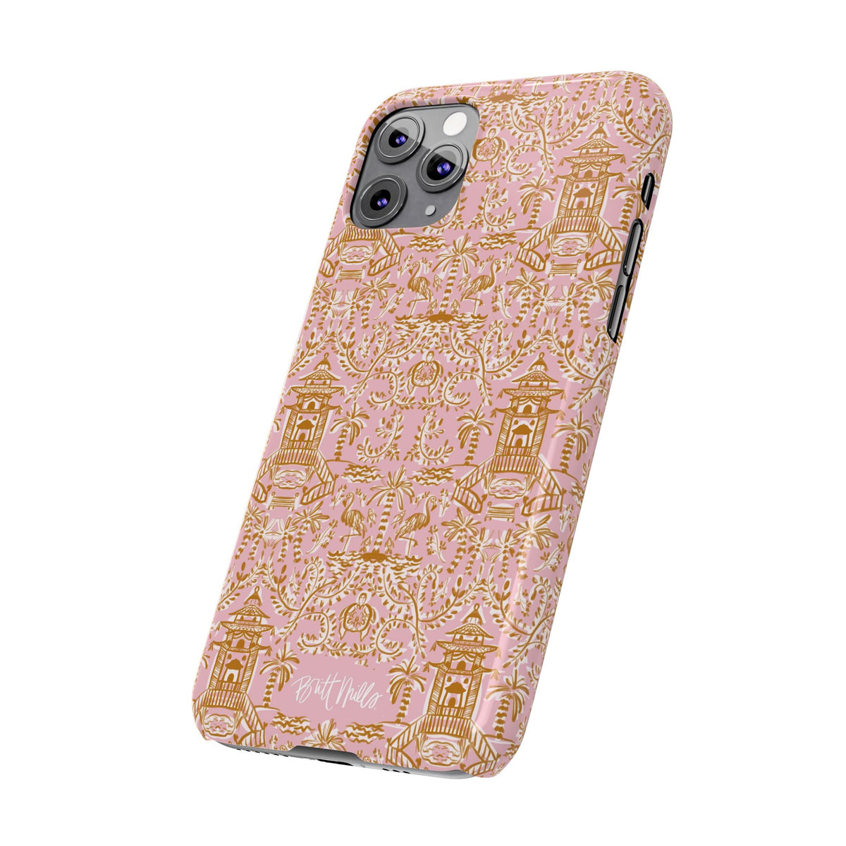 Soirée Pink Slim Phone Case