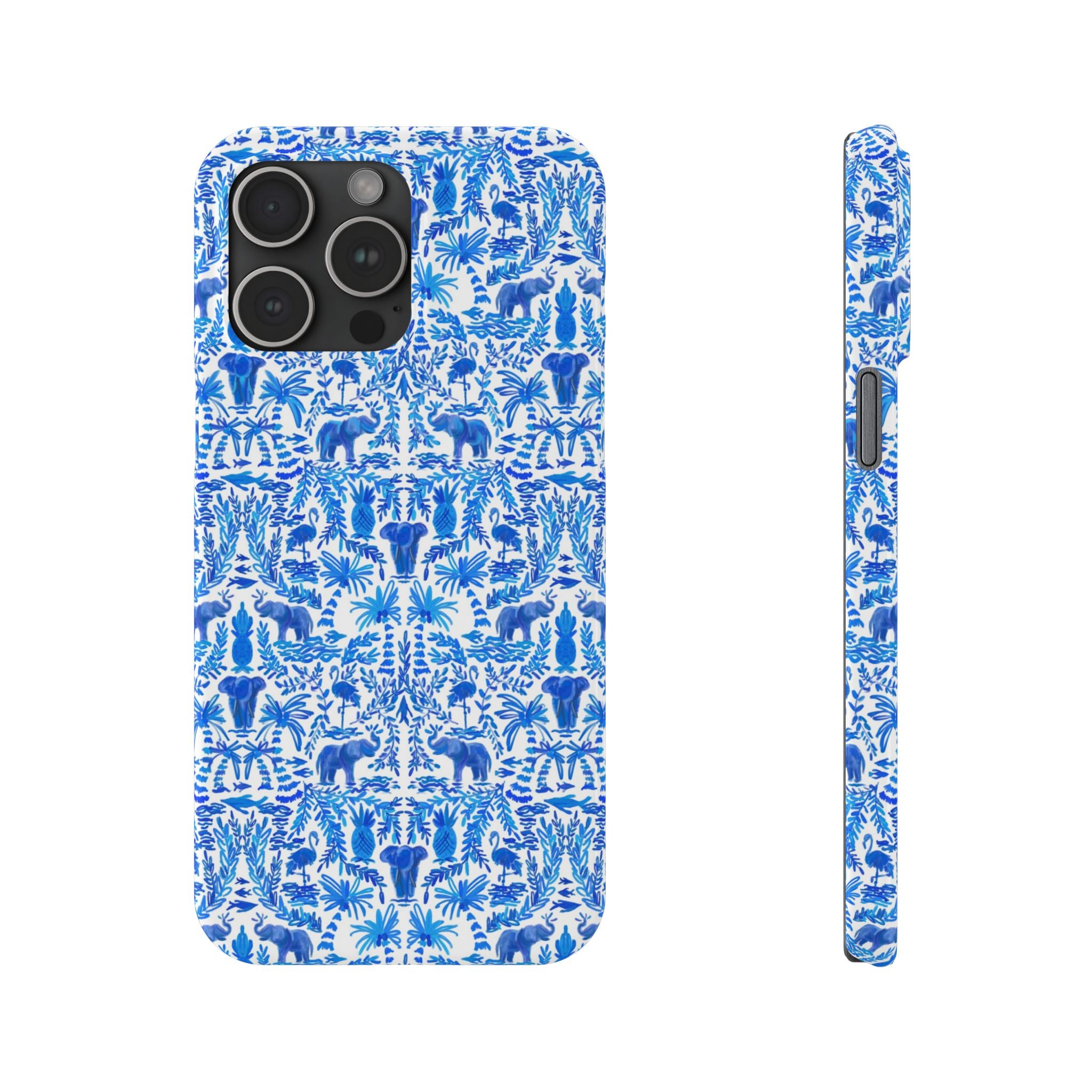 Elephant Fun Slim Phone Case