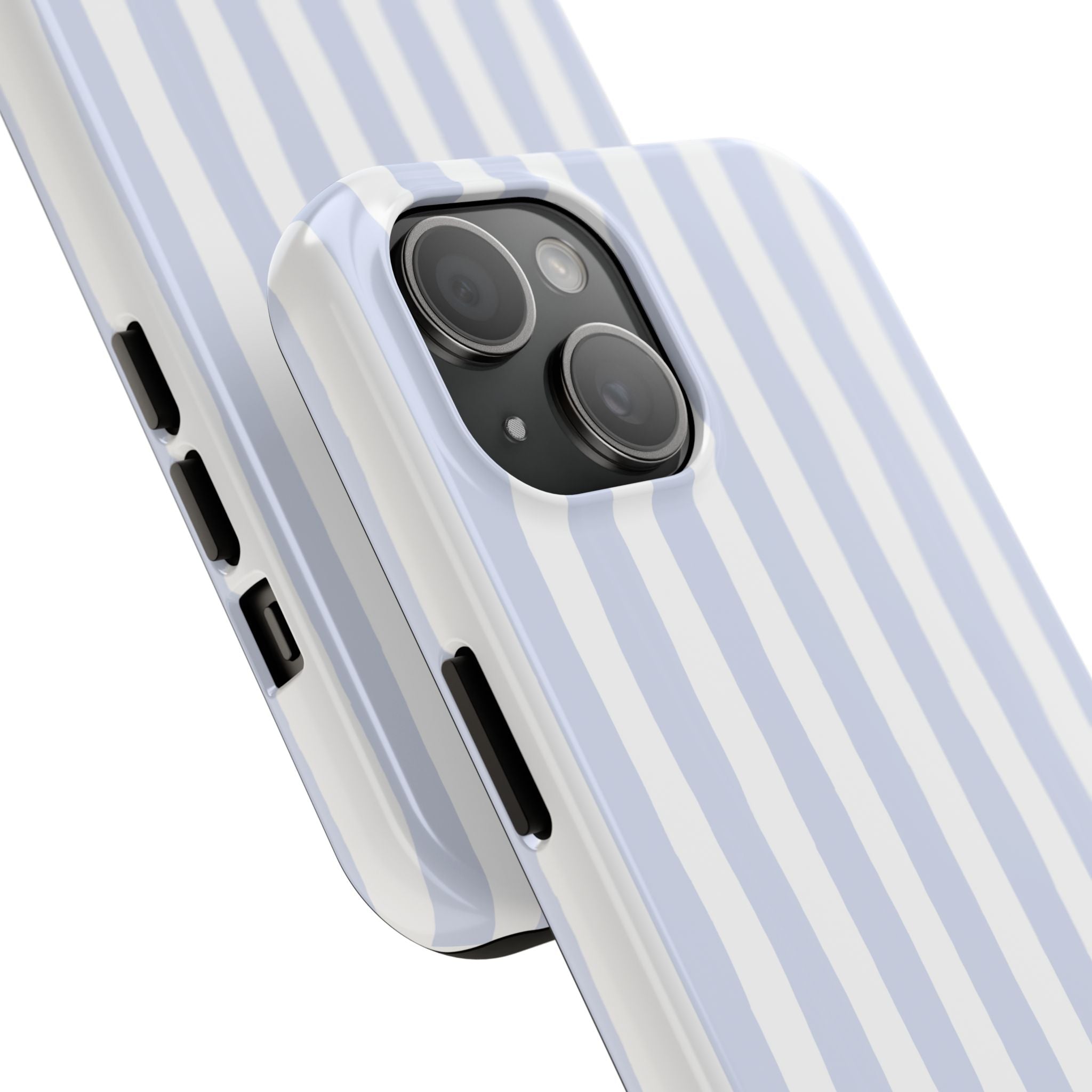 Seaside Stripes Monogrammed Tough Phone Case