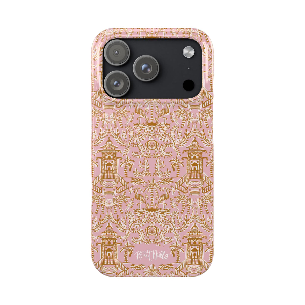 Soirée Pink Slim Phone Case