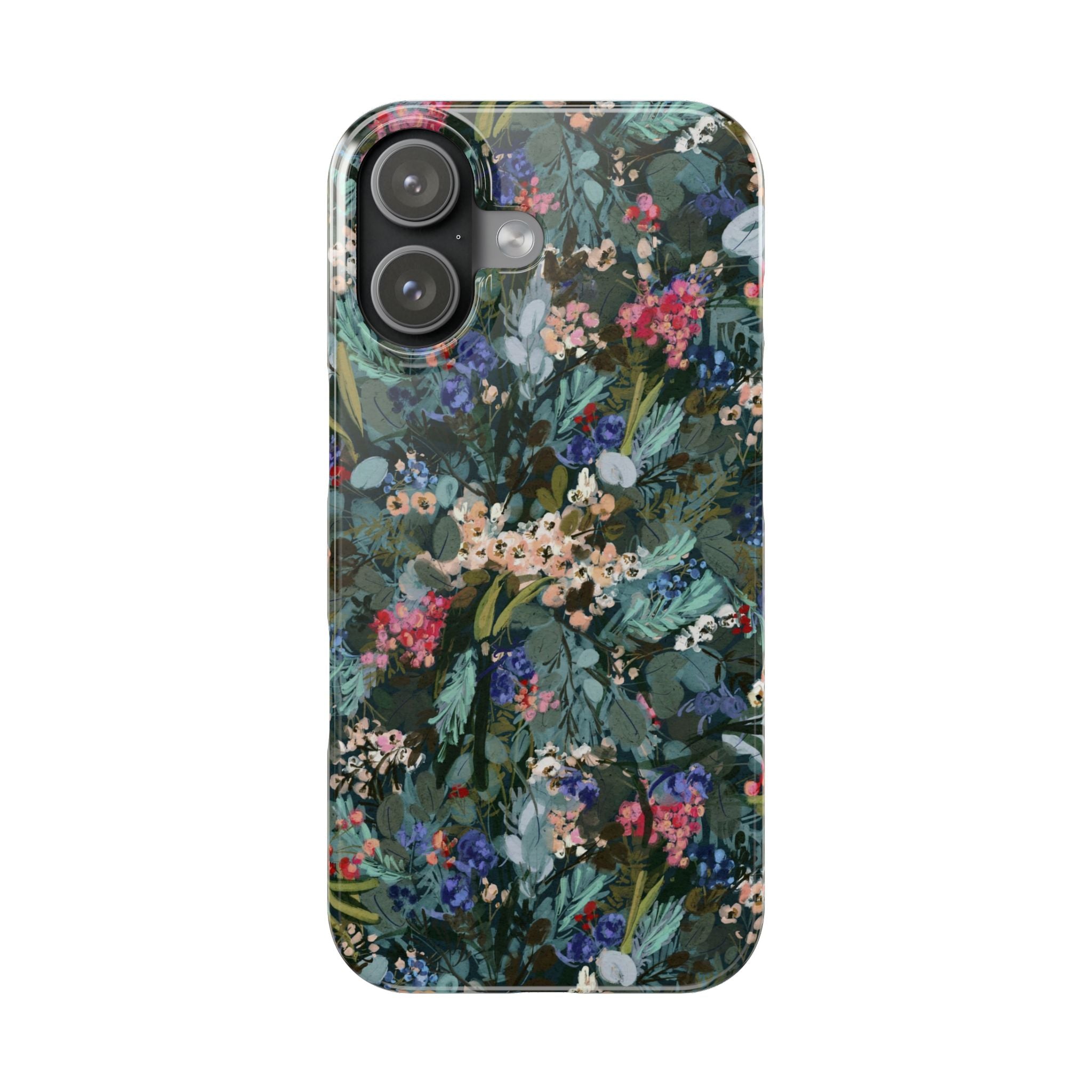 Winter Berry Slim Phone Case