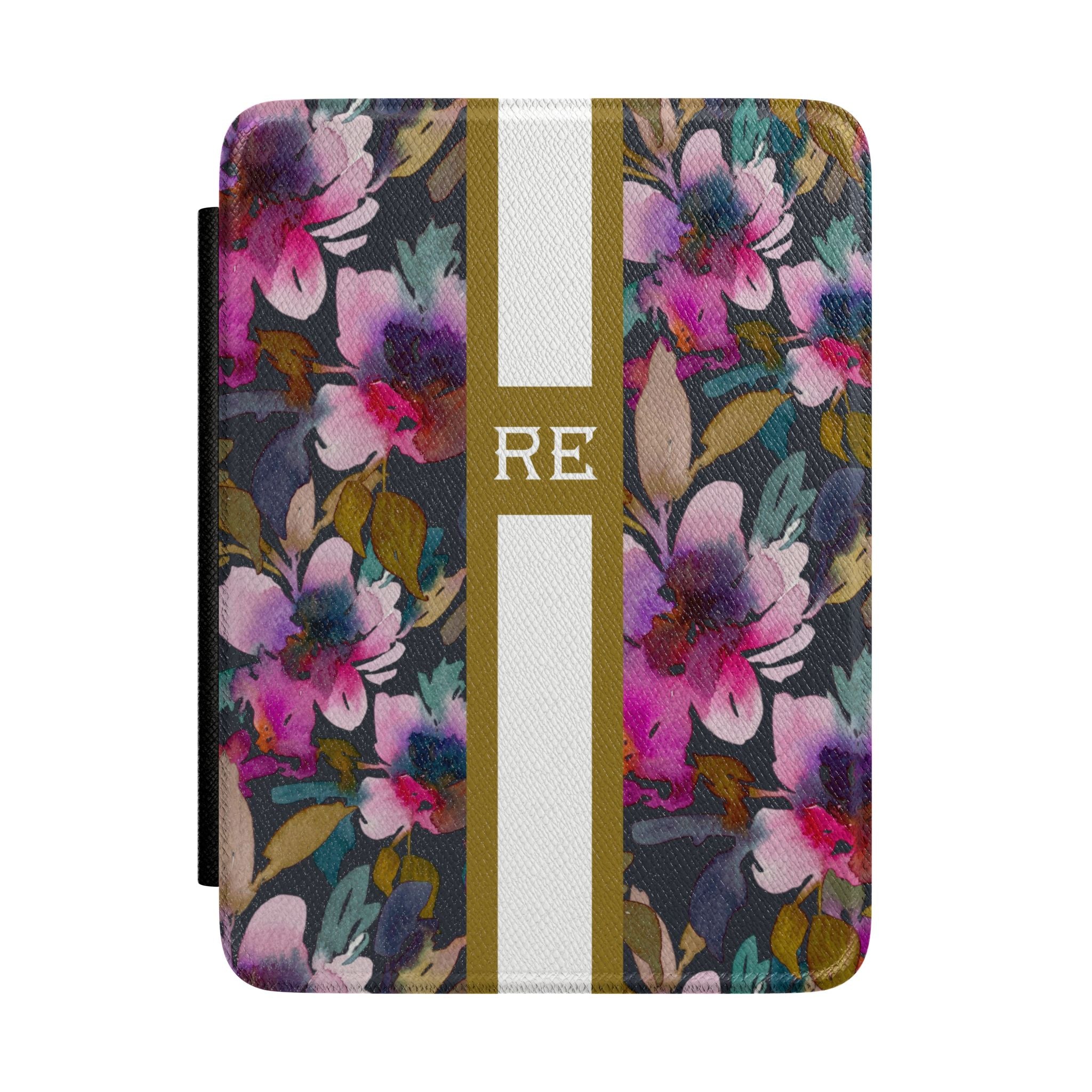 Flourish Monogrammed Kindle Case
