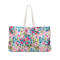 Aria Pink Striped Monogrammed Mahjong Bag Mahjong Bag