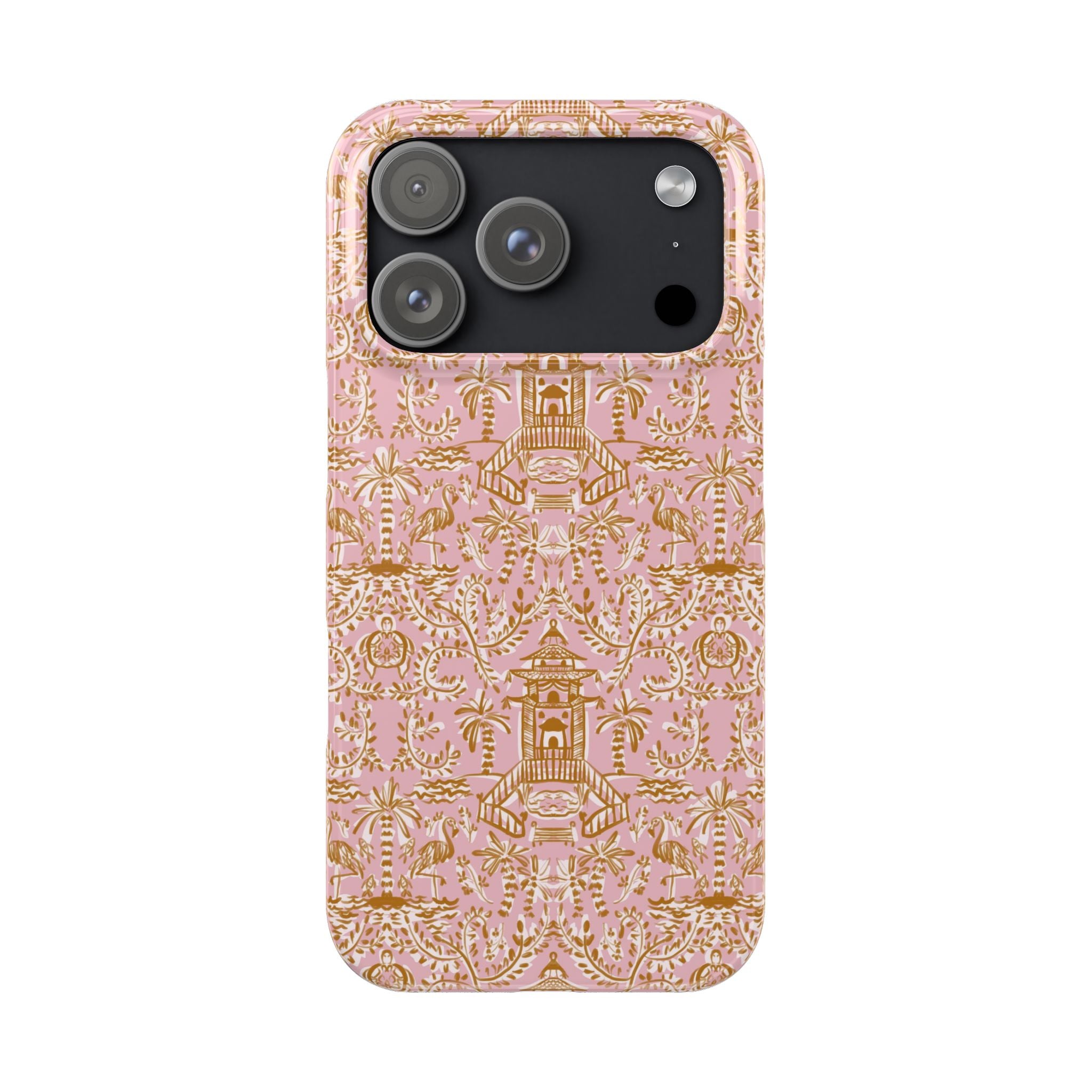Soirée Pink Slim Phone Case