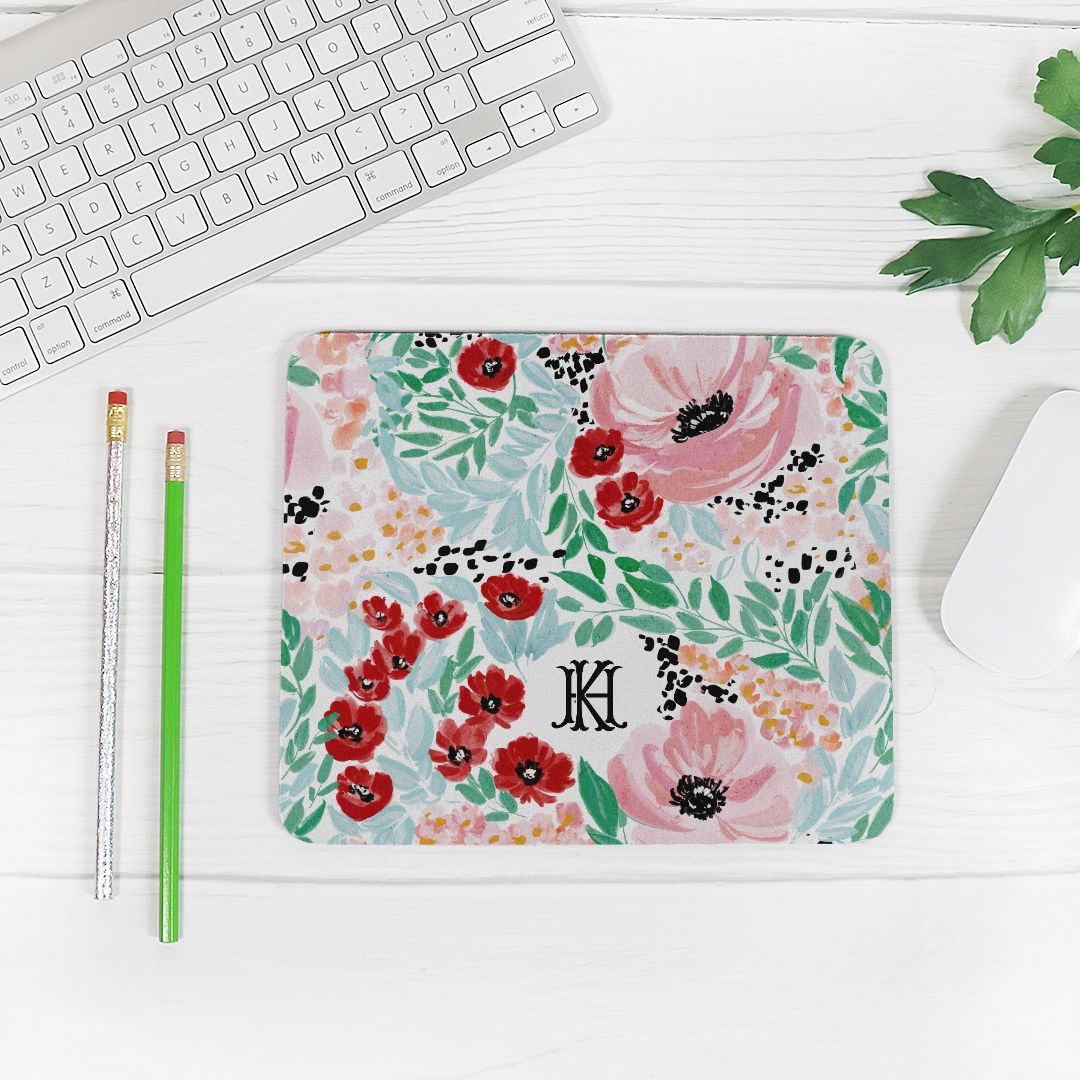 Colette Monogrammed Mouse Pad
