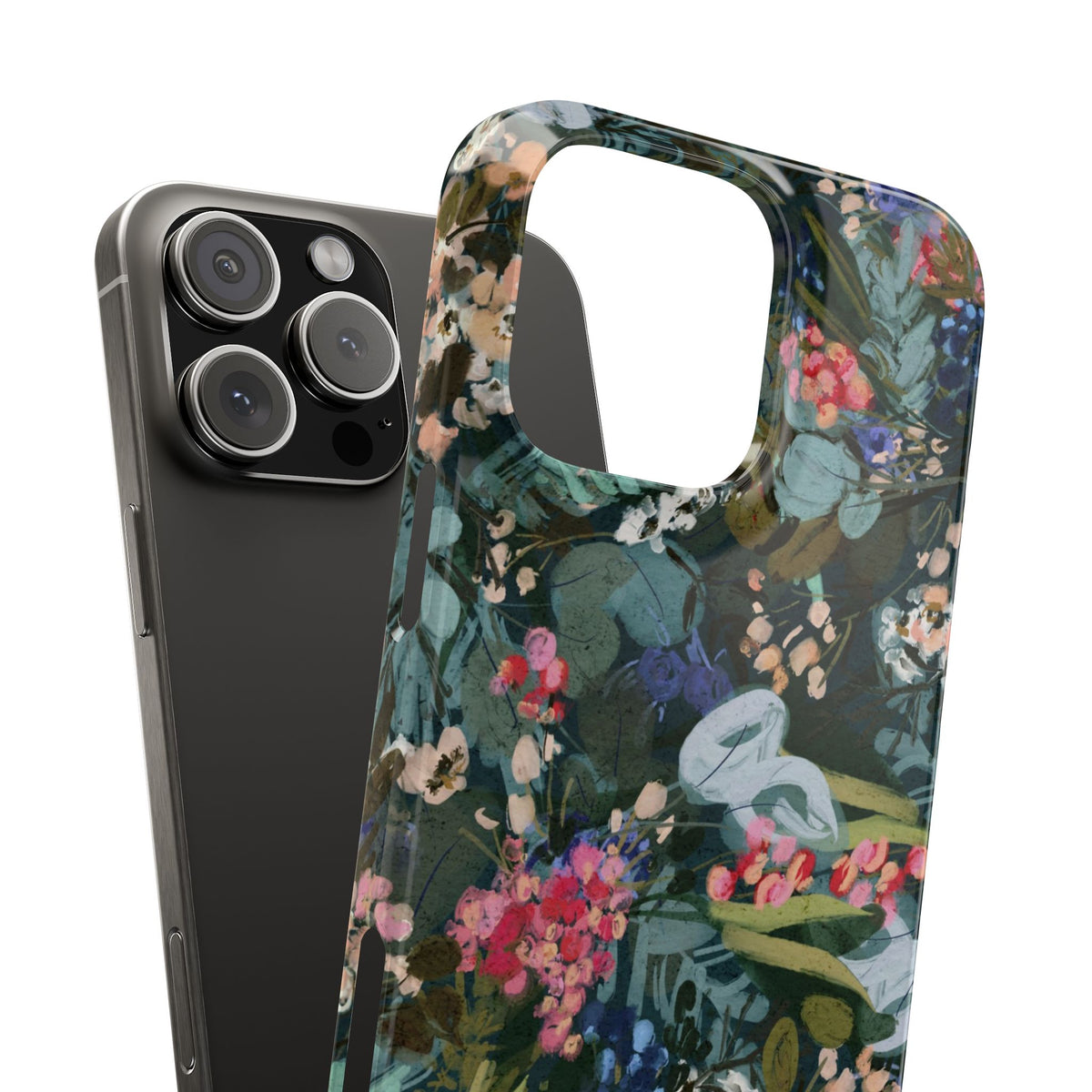 Winter Berry Slim Phone Case