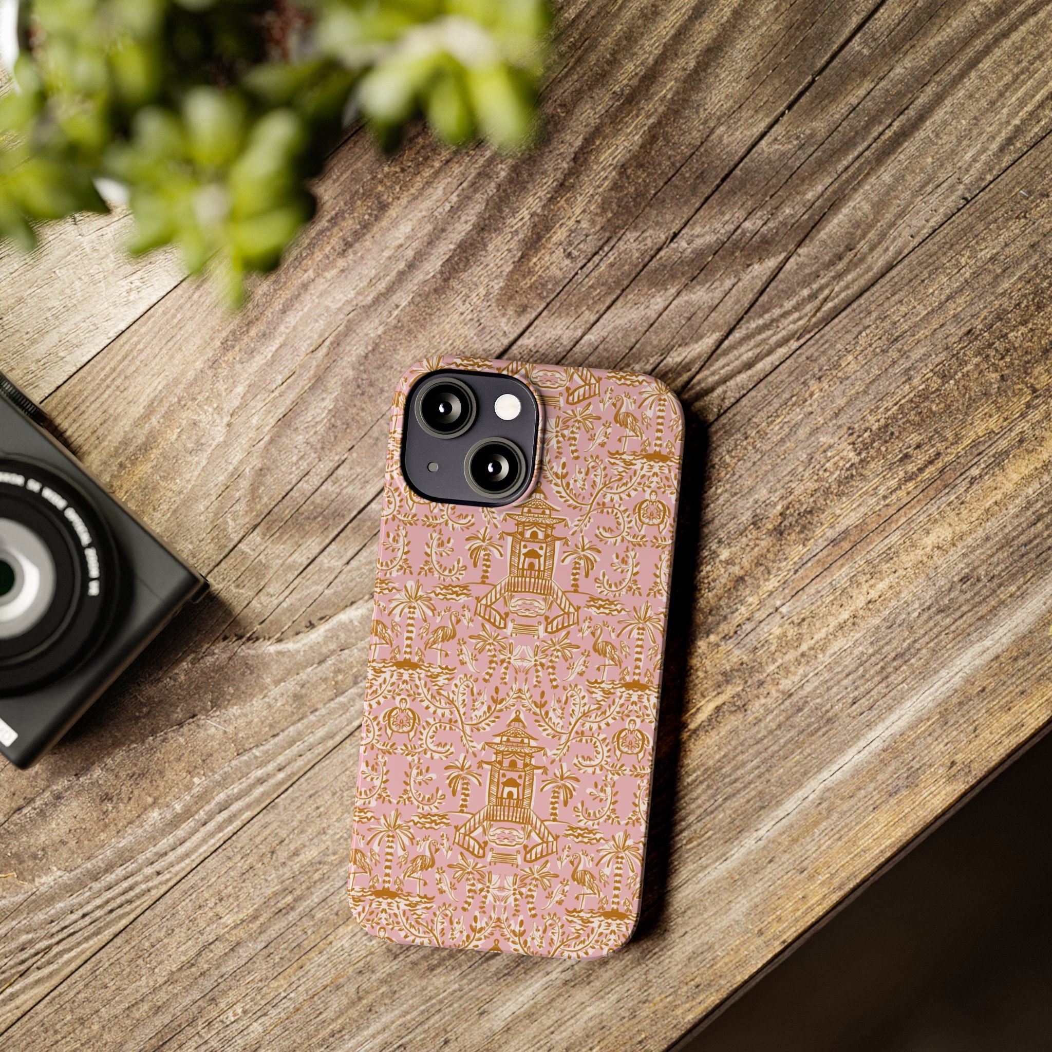 Soirée Pink Slim Phone Case