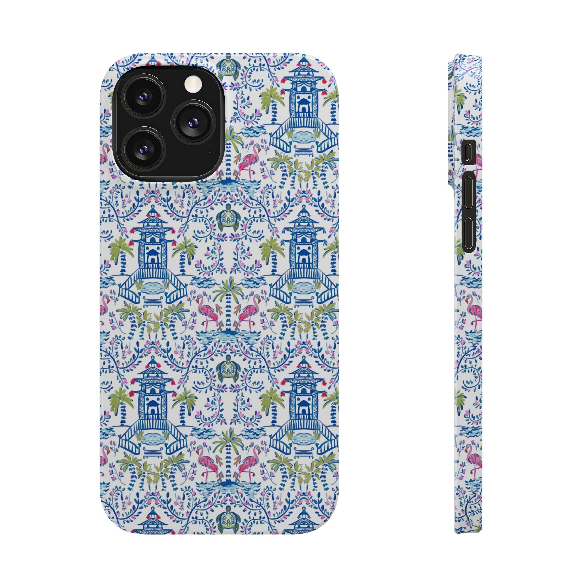 Colorful Chinoiserie Slim Phone Case