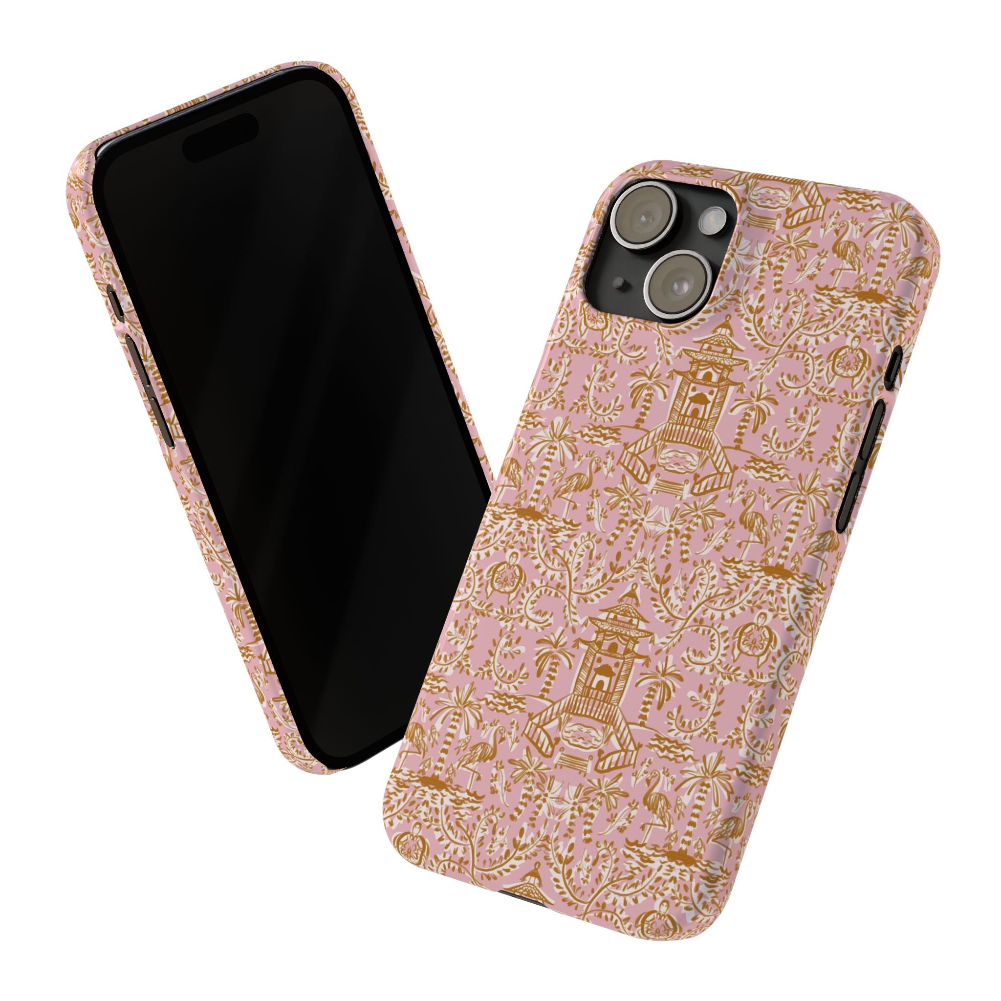 Soirée Pink Slim Phone Case