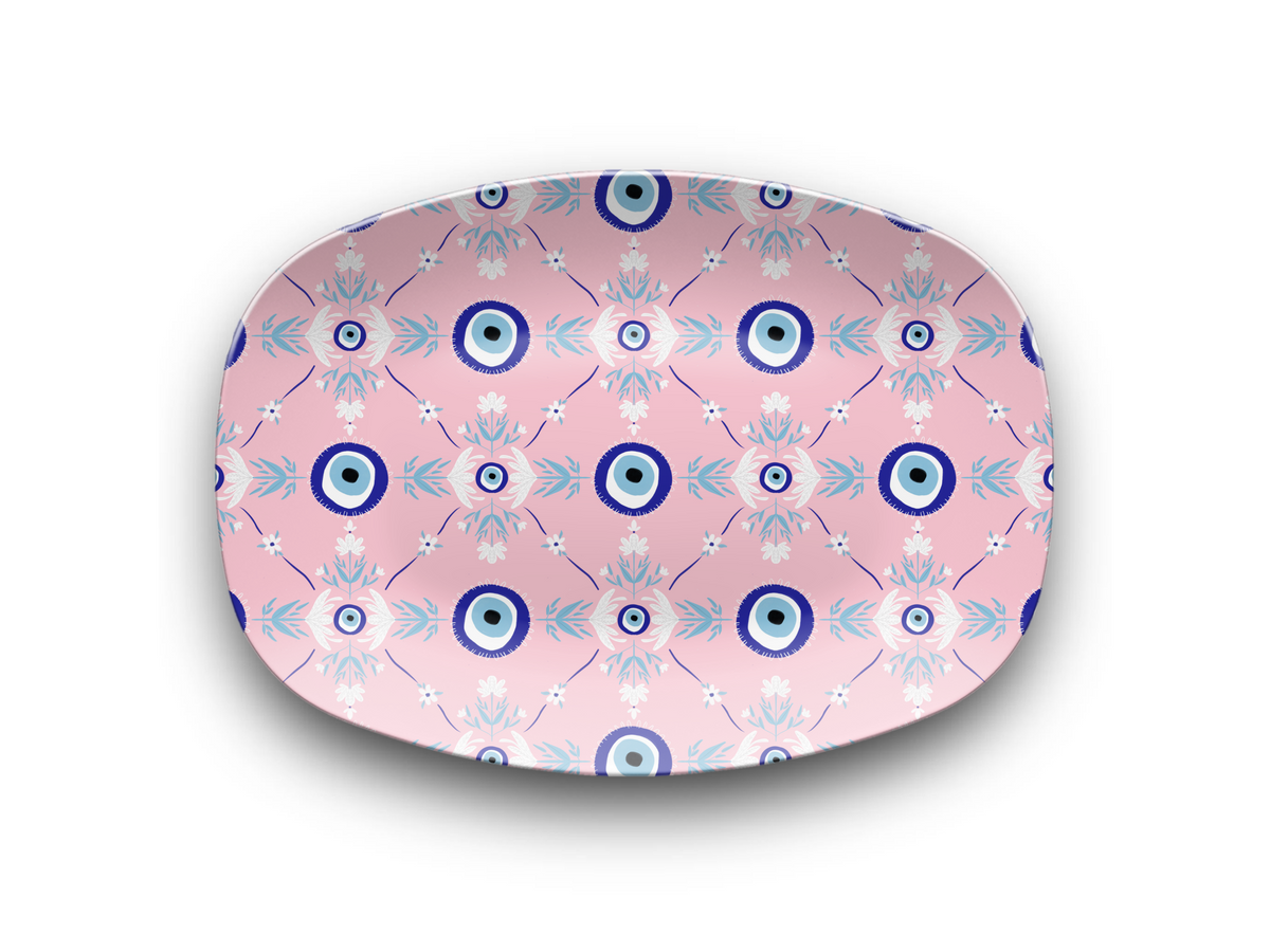Evil Eye Dinnerware & Platter Collection (Unbreakable and BPA-free)