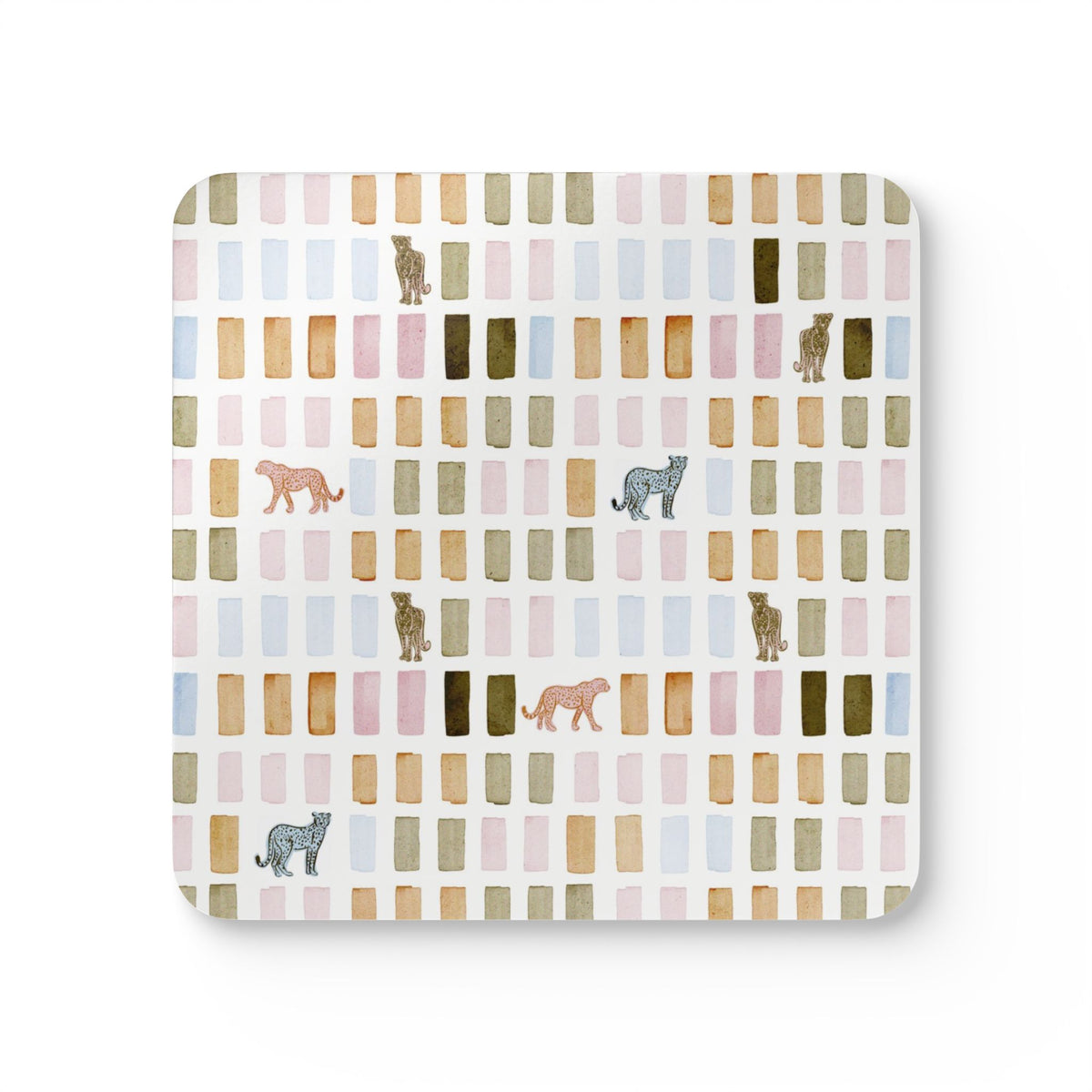 House Print Coaster Set (Set of 4)