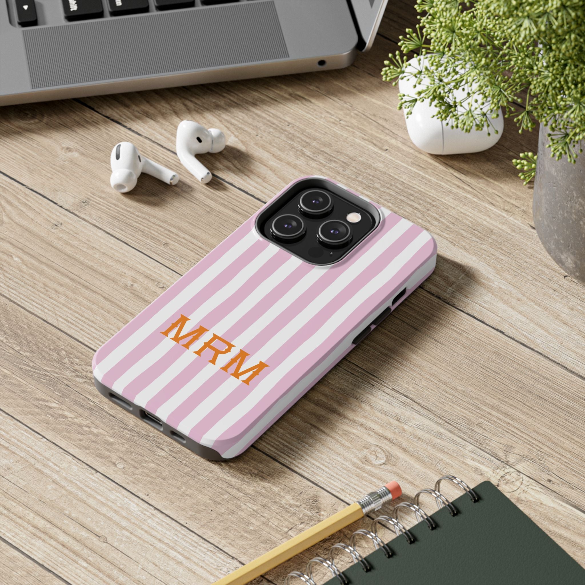 Primrose Monogrammed Tough Phone Case