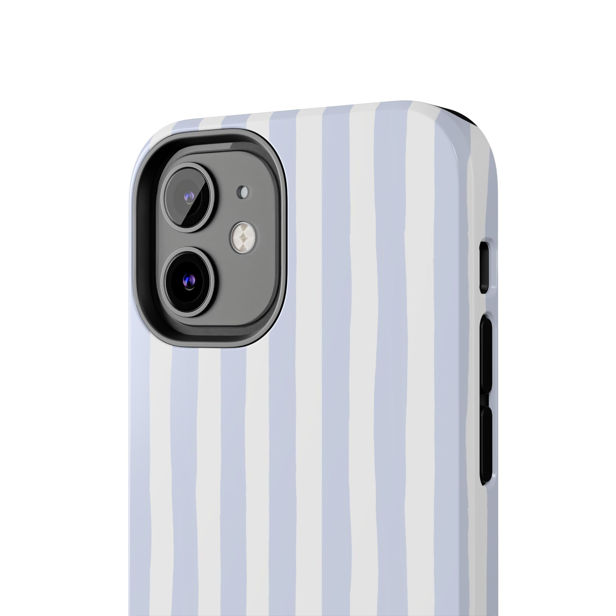 Seaside Stripes Monogrammed Tough Phone Case