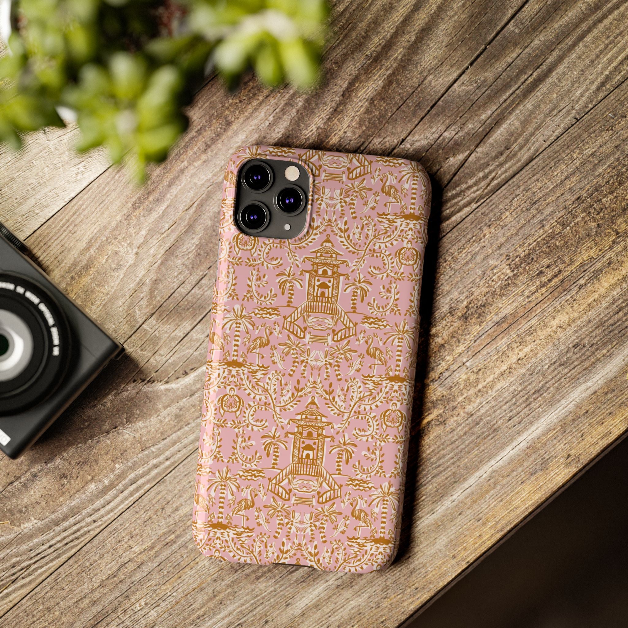 Soirée Pink Slim Phone Case