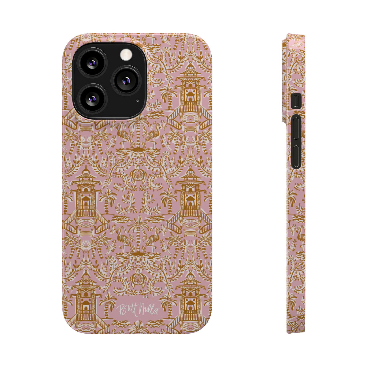 Soirée Pink Slim Phone Case