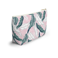 Queensland Striped Monogrammed Pouch