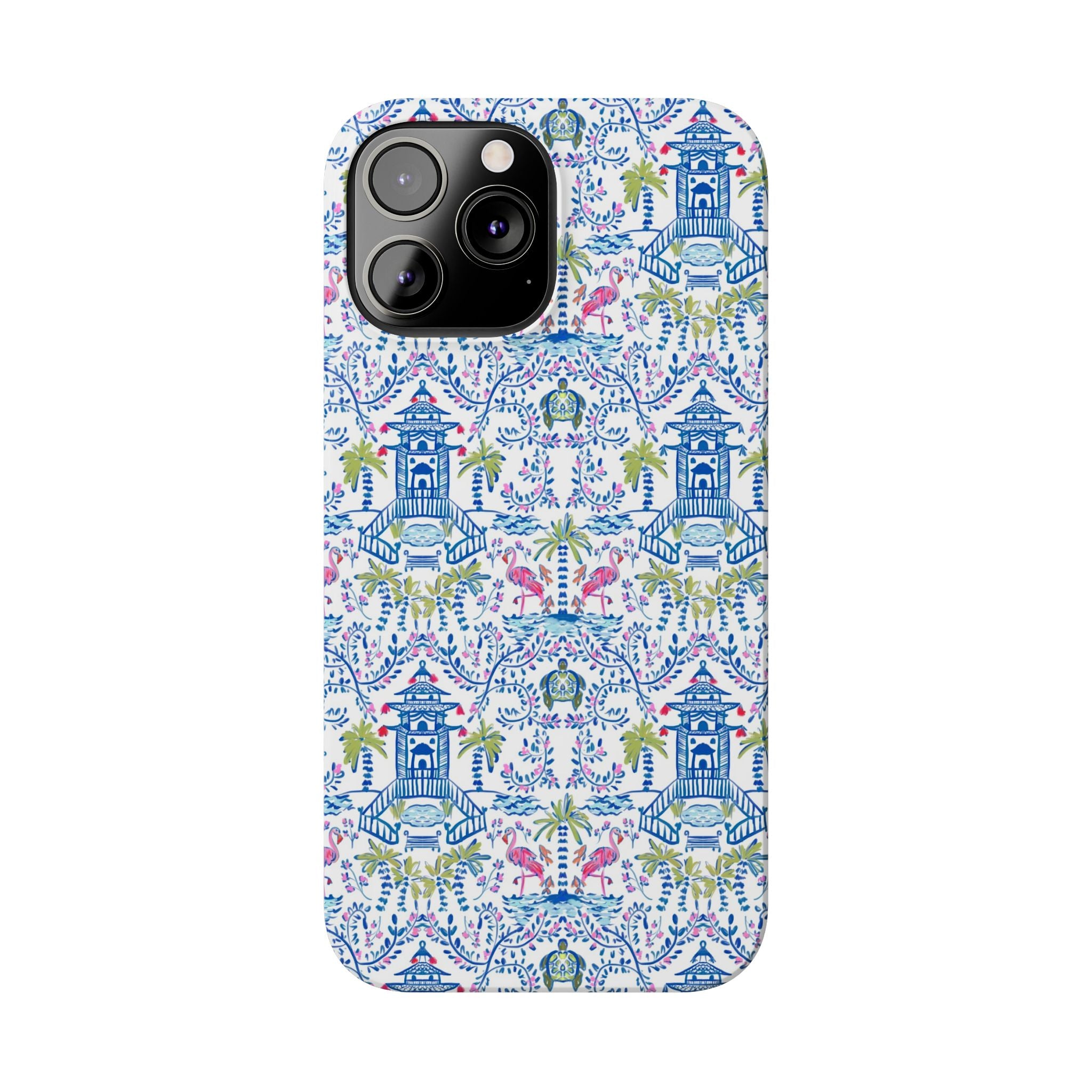 Colorful Chinoiserie Slim Phone Case